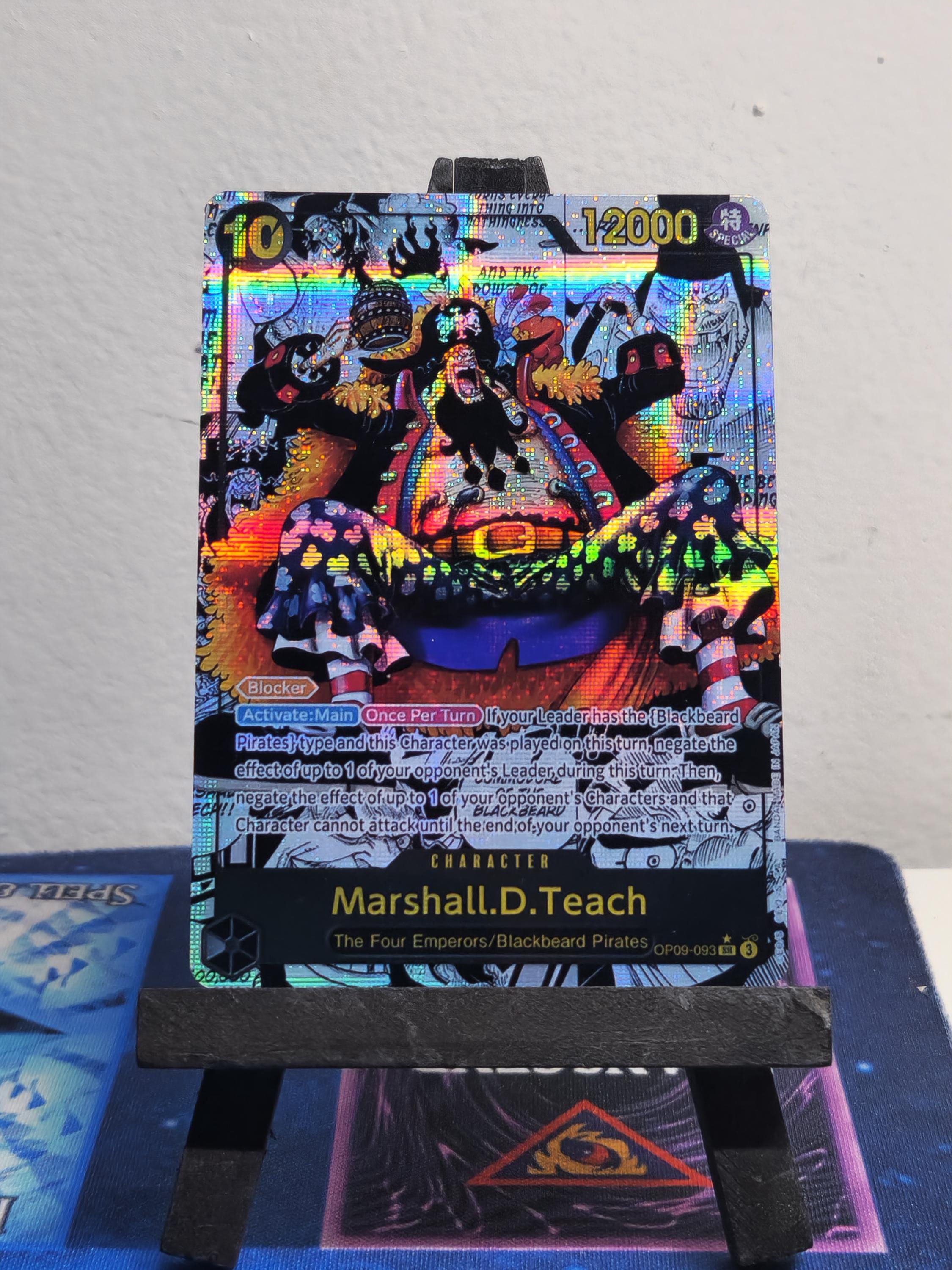 Marshall D Teach manga alt art op09-119 One Piece Proxy