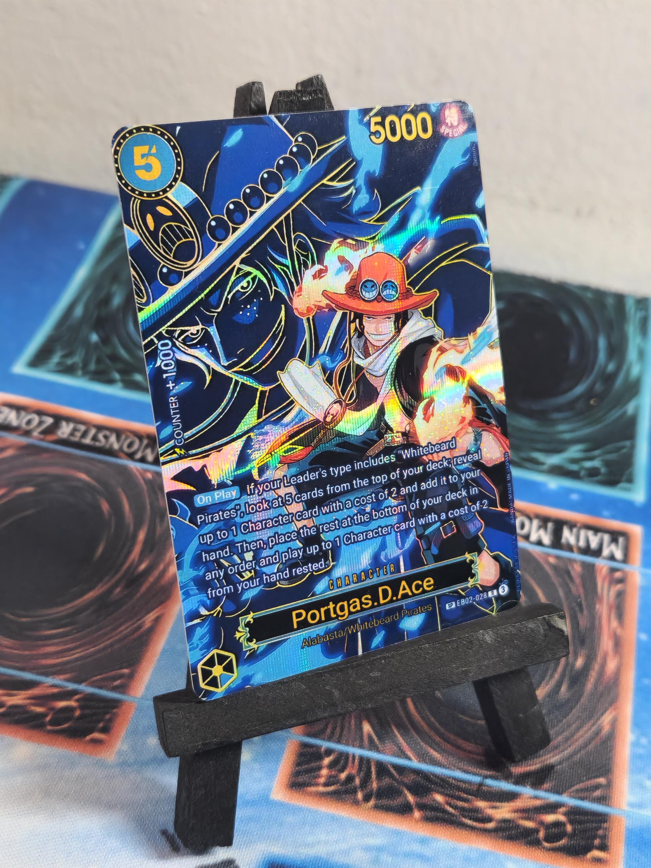 Portgas D Ace SP alt art EB02-28 One Piece Proxy op13