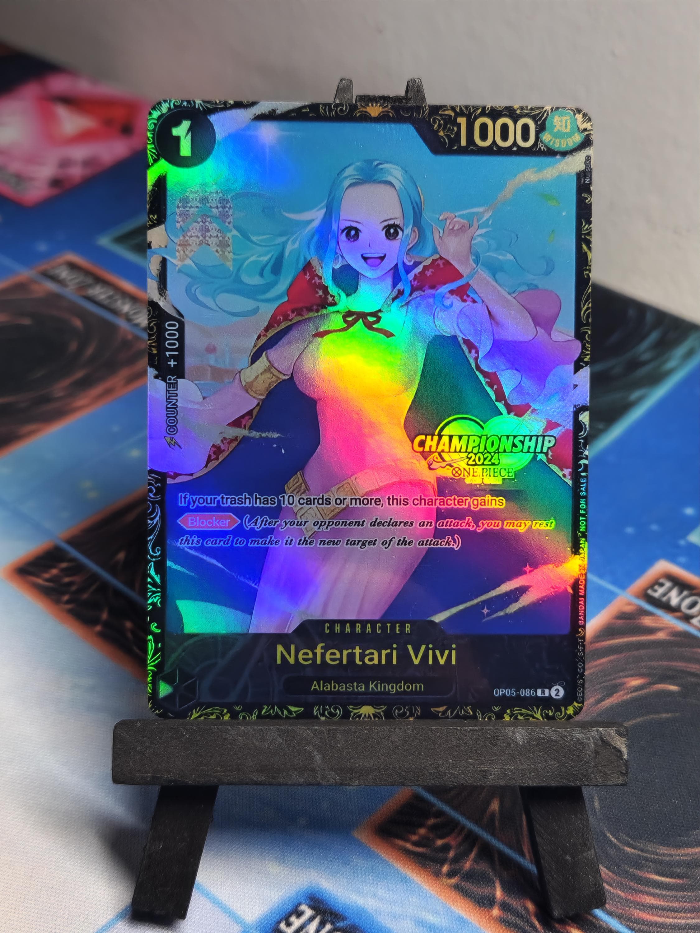 Nefeltari Vivi alt art Championship op05-086 One Piece Proxy