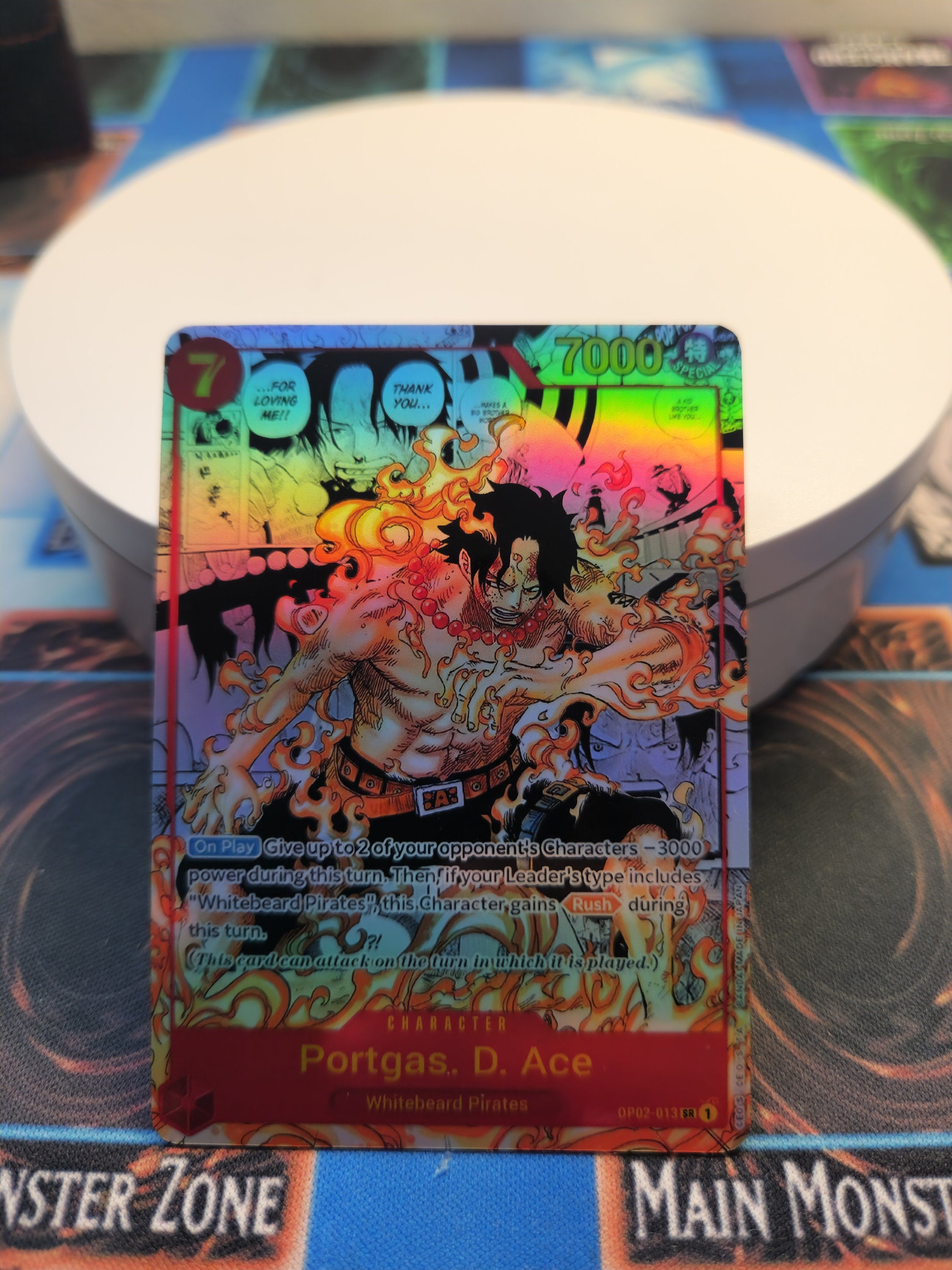 One Piece Portgas D. ACE manga art op02-013 proxy