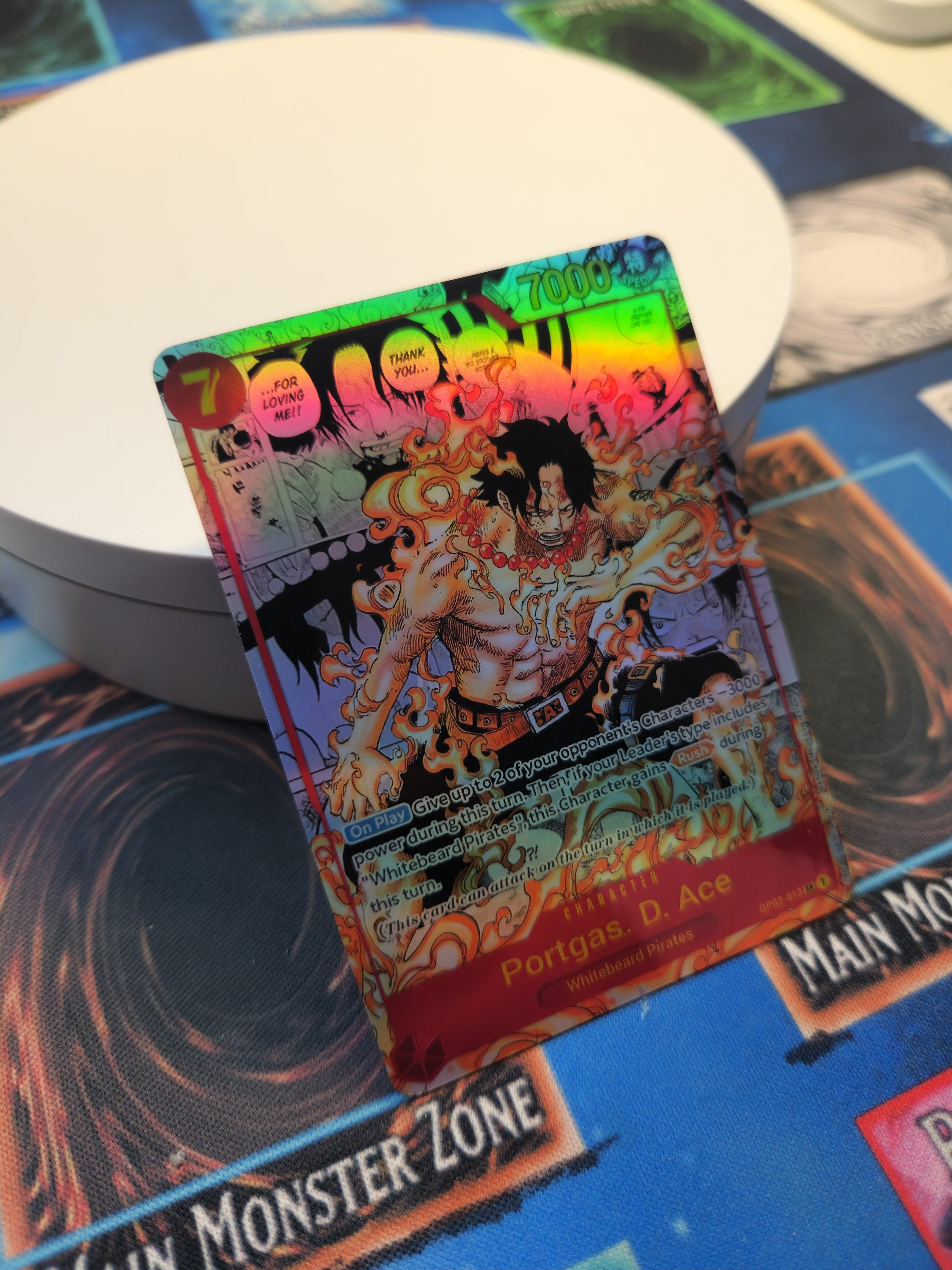 One Piece Portgas D. ACE manga art op02-013 proxy