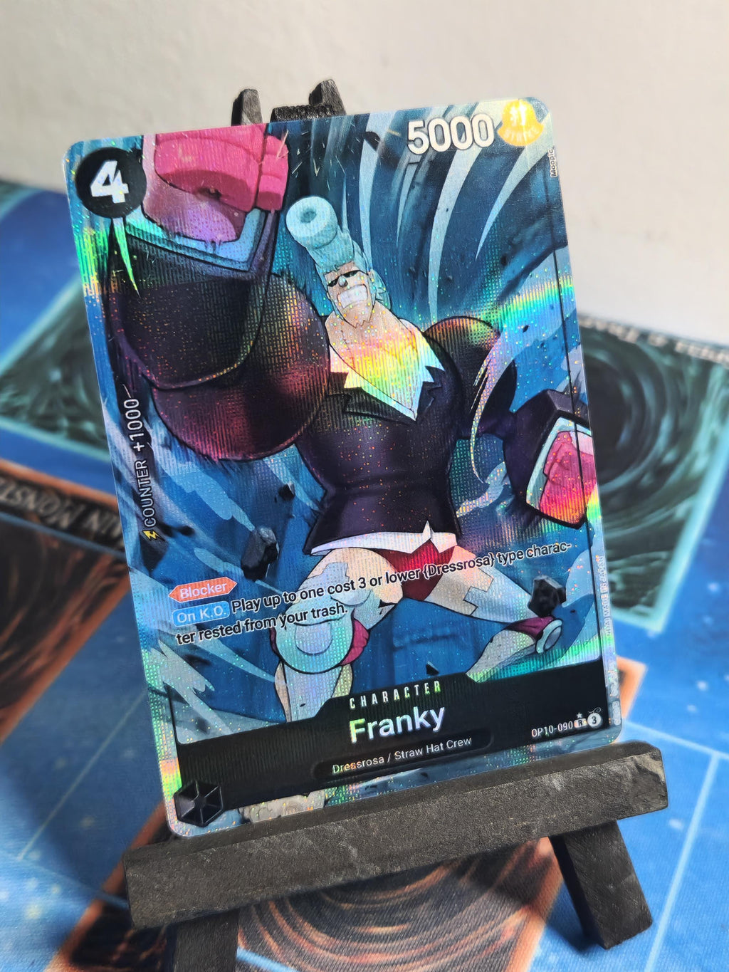 Franky alt art OP10-090 One Piece Proxy Card