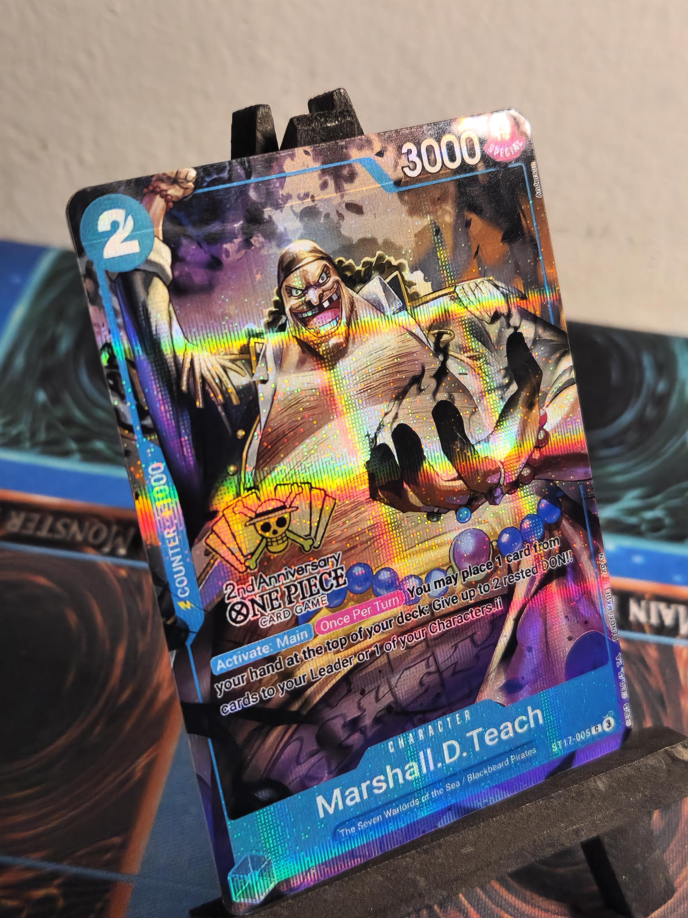 Marshall D Teach 2nd anniversary alt art st17-005 proxy