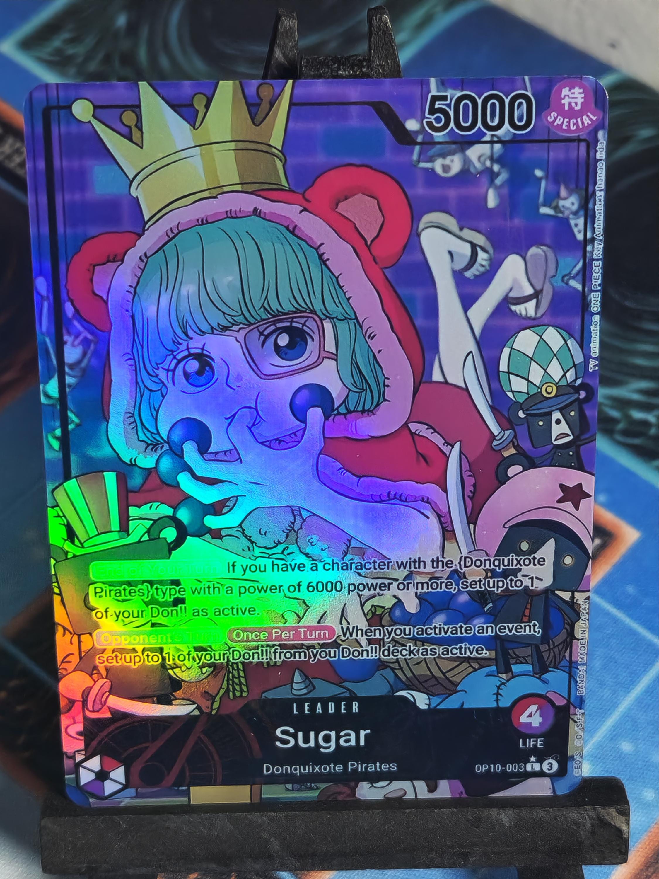 Sugar Leader alt art  OP10-003 One Piece Proxy Card