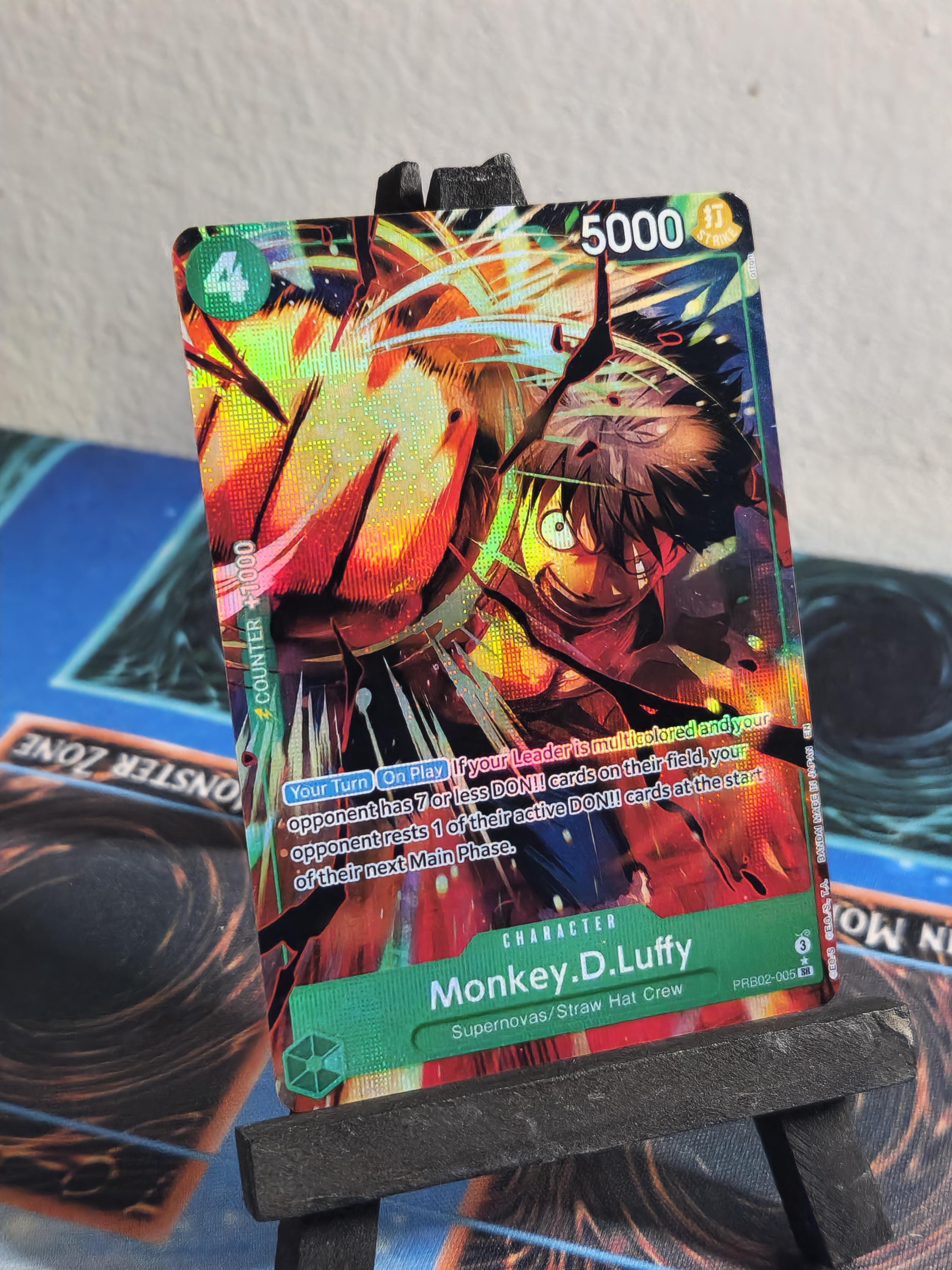Monkey D Luffy alt art PRB02-005 One Piece proxy