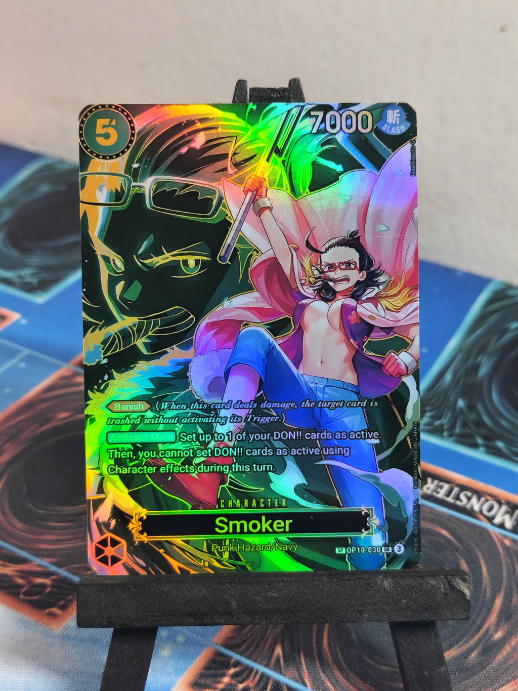 Smoker SP alt art  OP10-030 One Piece Proxy op13