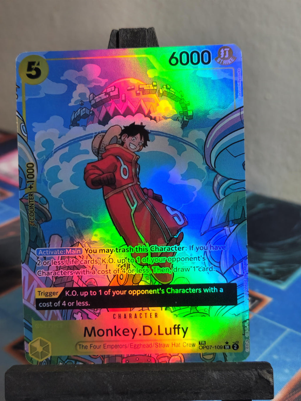 Monkey D Luffy Treasure Rare alt art op07-109 One Piece proxy