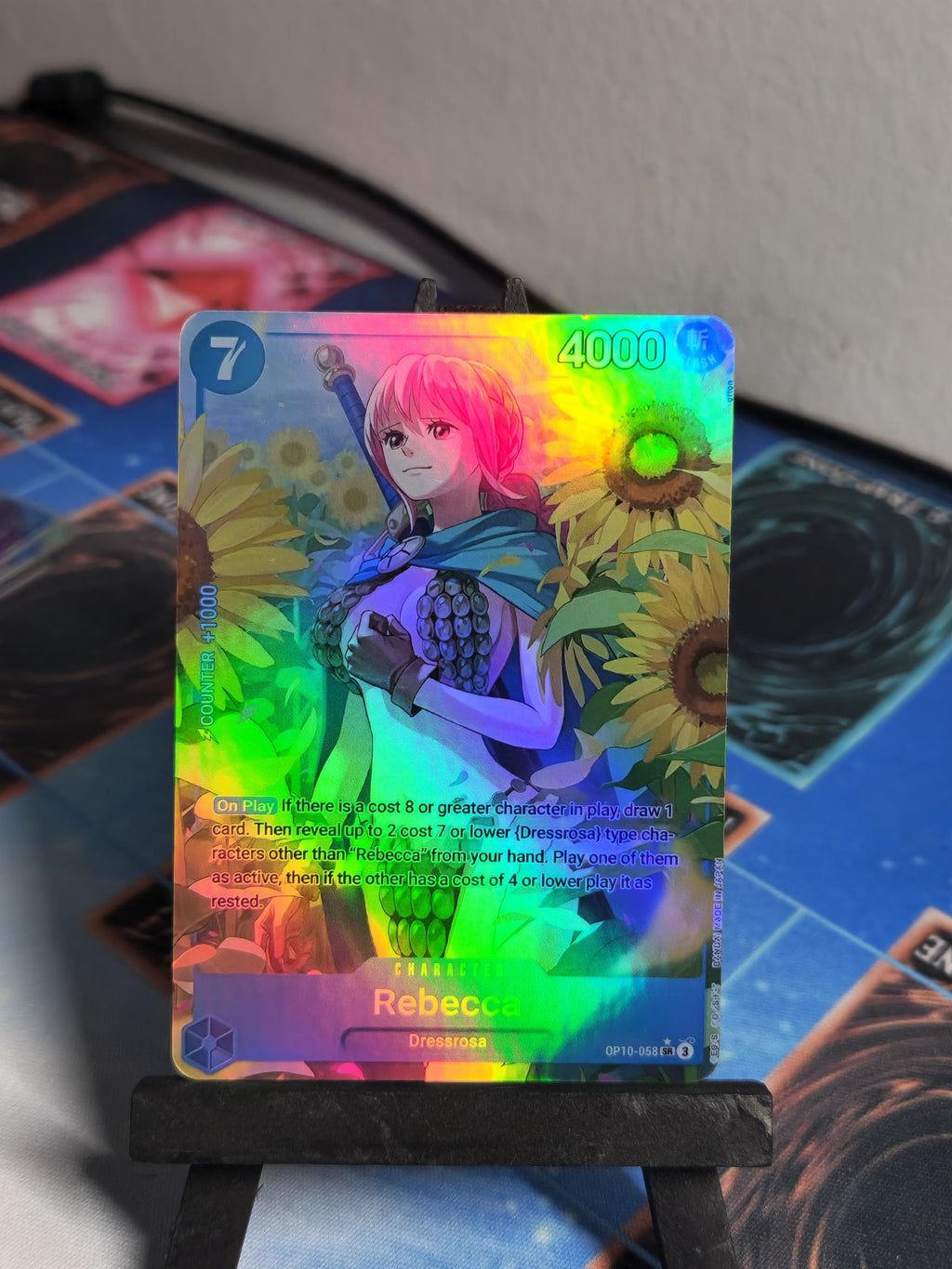 Rebecca alt art OP10-058 One Piece Proxy Card