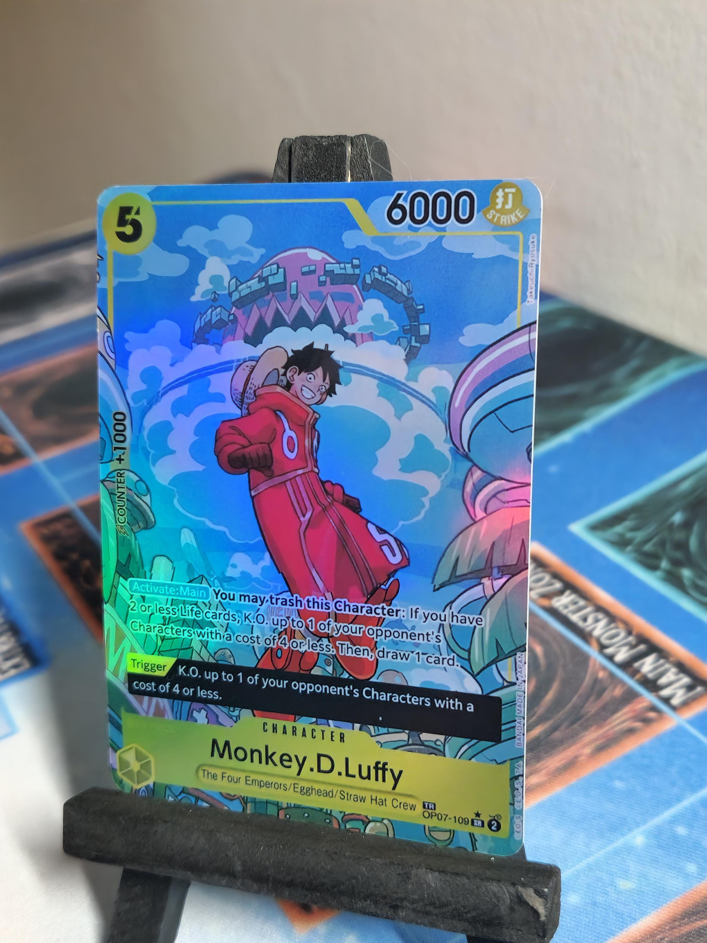 Monkey D Luffy Treasure Rare alt art op07-109 One Piece proxy