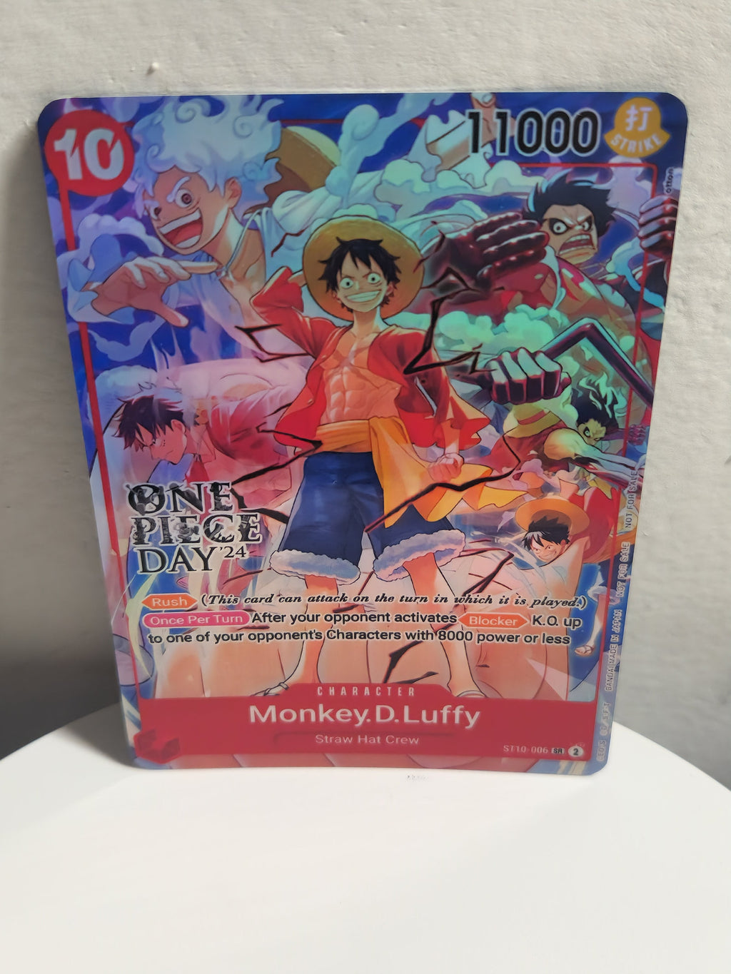 Monkey D Luffy Promo St10-006 One Piece Proxy Card