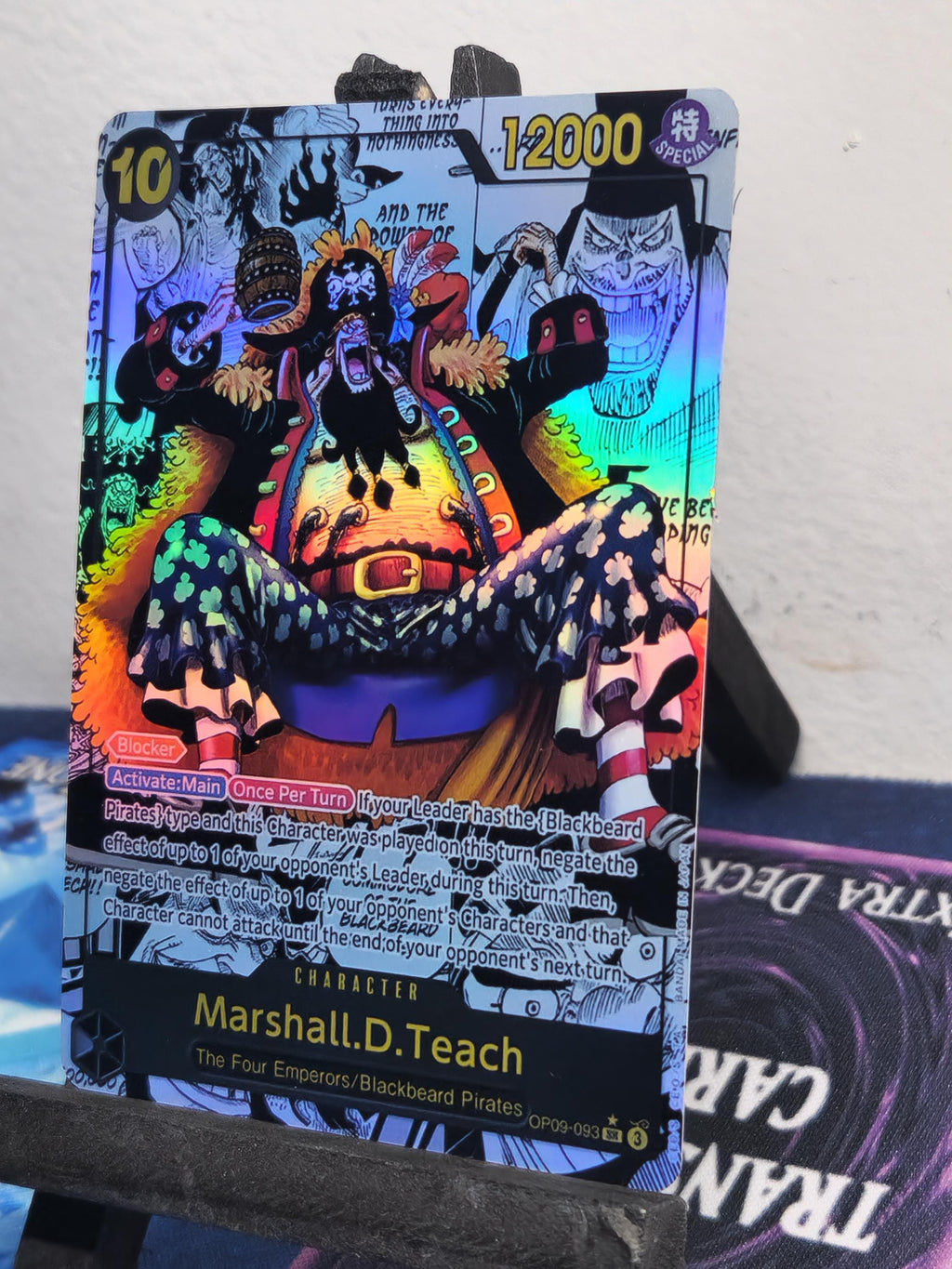 Marshall D Teach manga alt art op09-119 One Piece Proxy