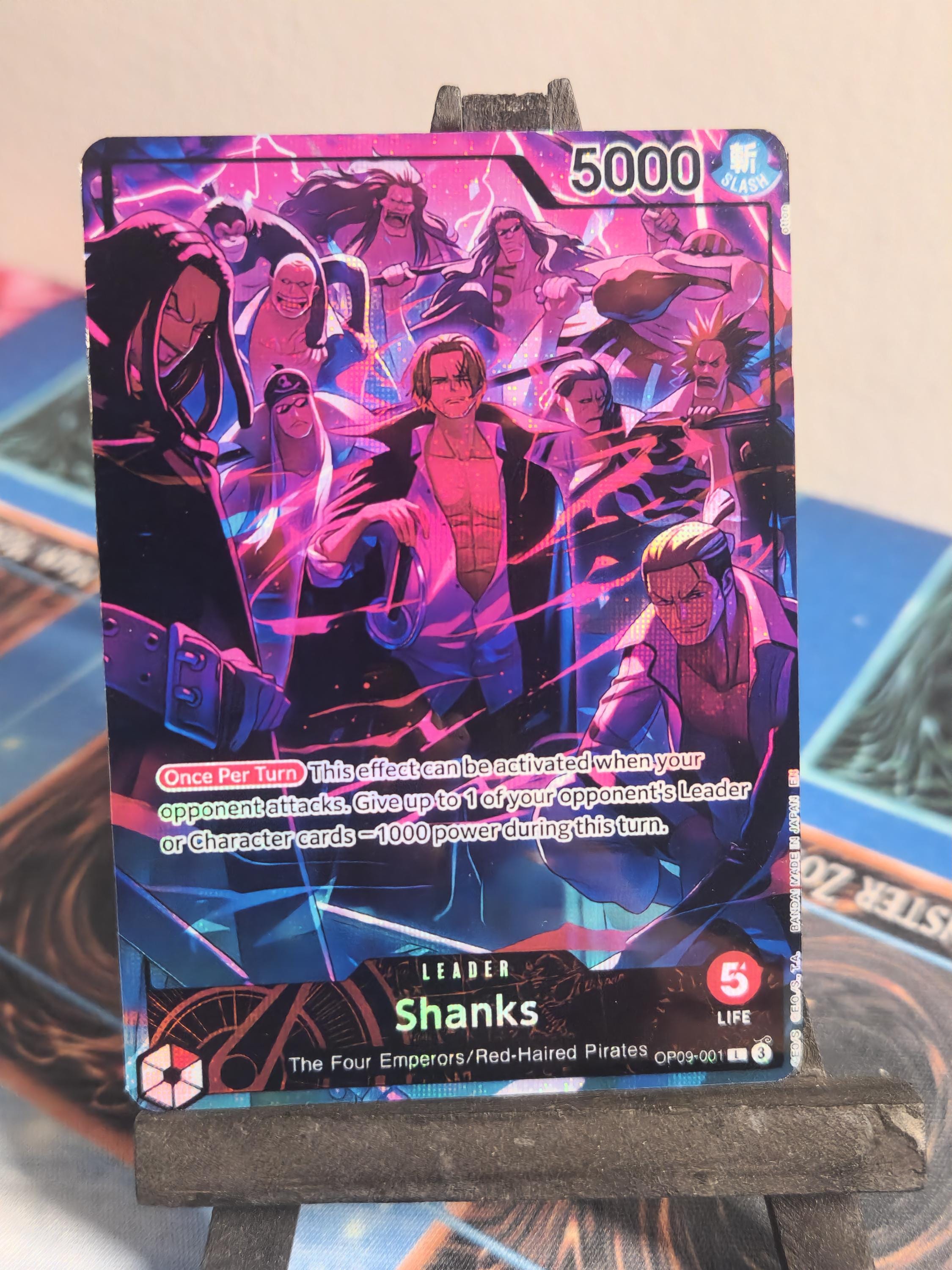 One Piece OP09 Four Emperors Leader Anniversary Set Proxy