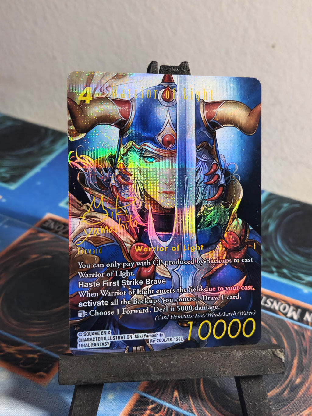 Warrior of Light signature alt art RE-200L/19-128L Final Fantasy proxy