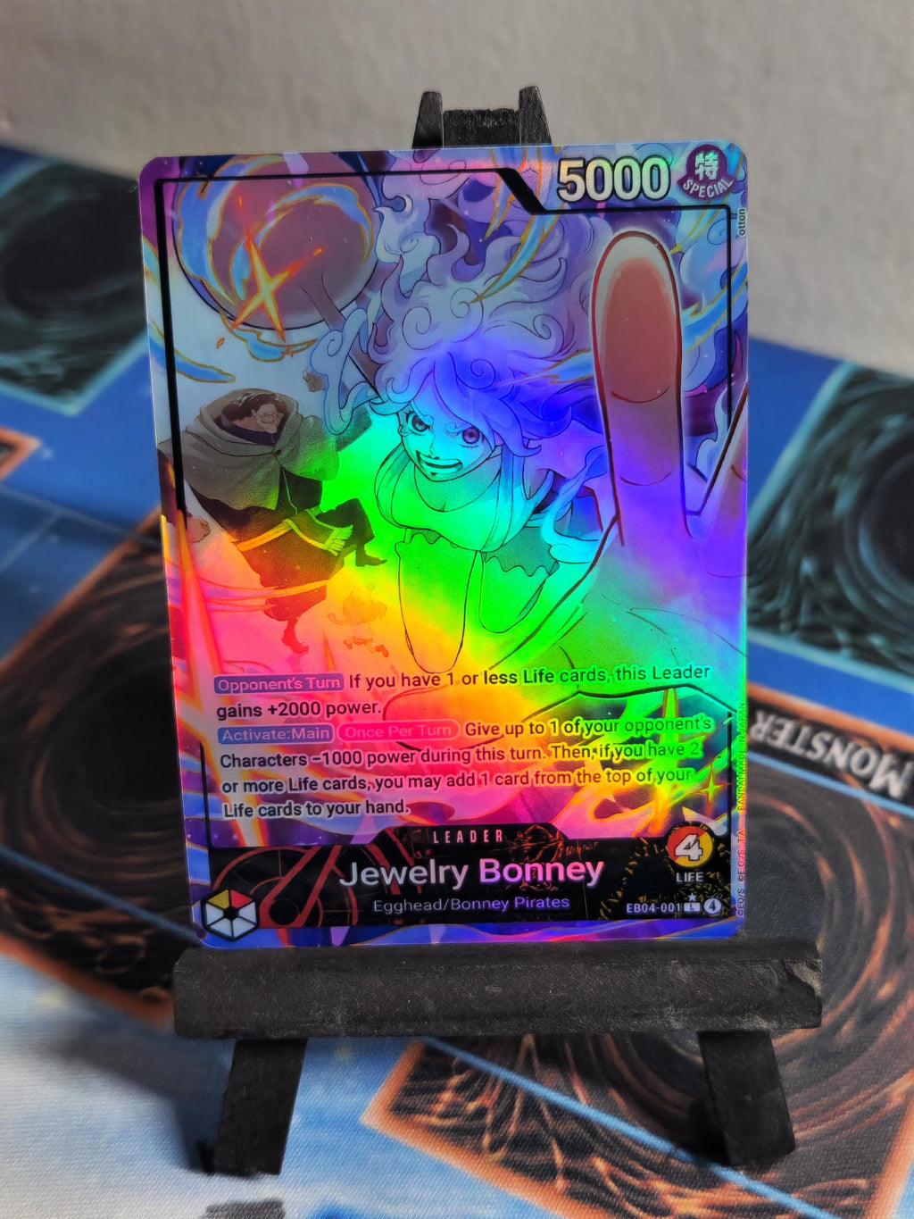 Jewelery Bonney Leader alt art EB04-001 One Piece Proxy