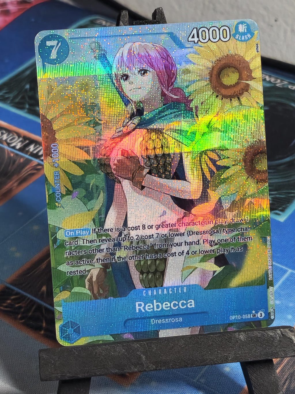 Rebecca alt art OP10-058 One Piece Proxy Card
