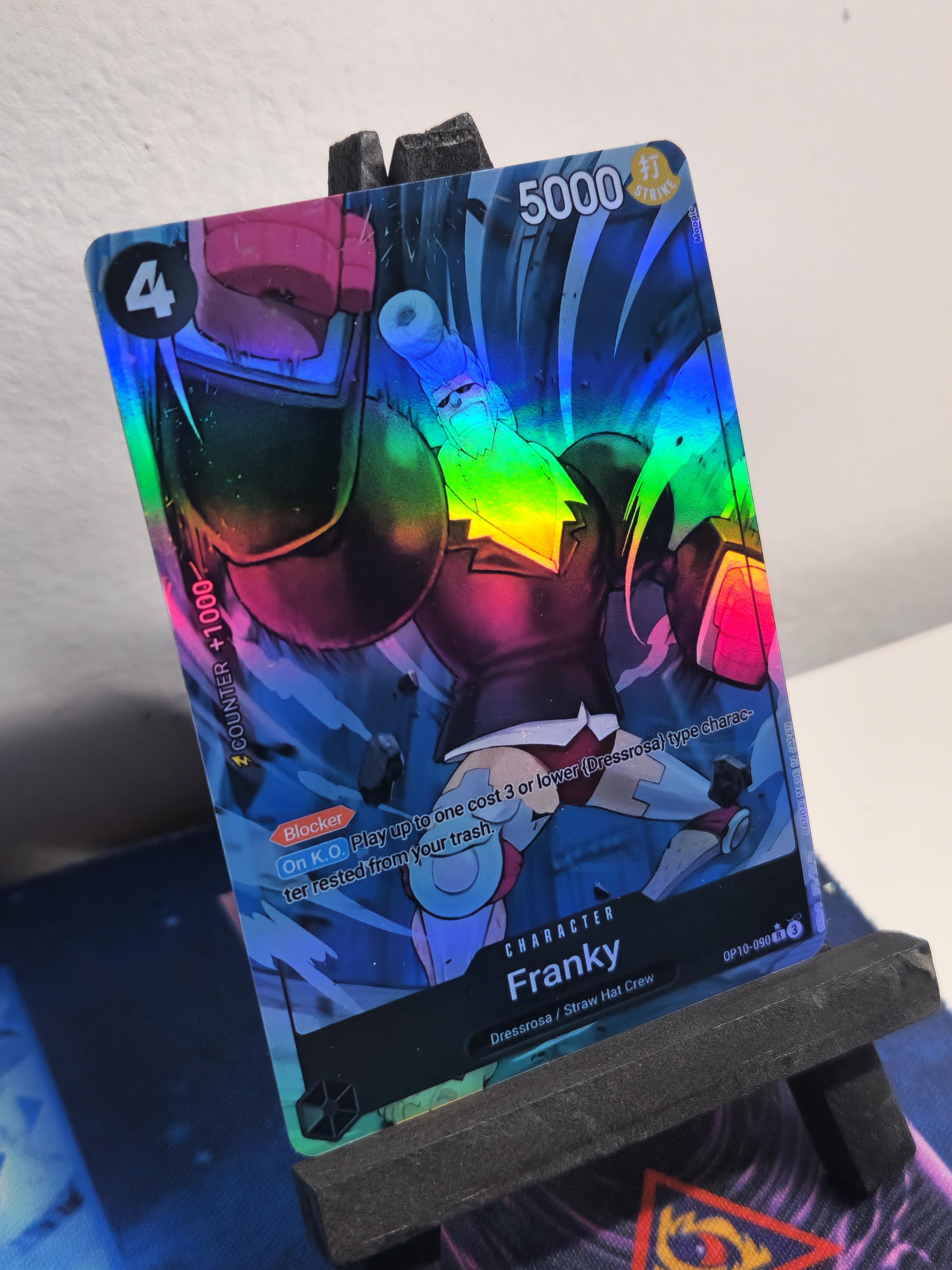 Franky alt art OP10-090 One Piece Proxy Card