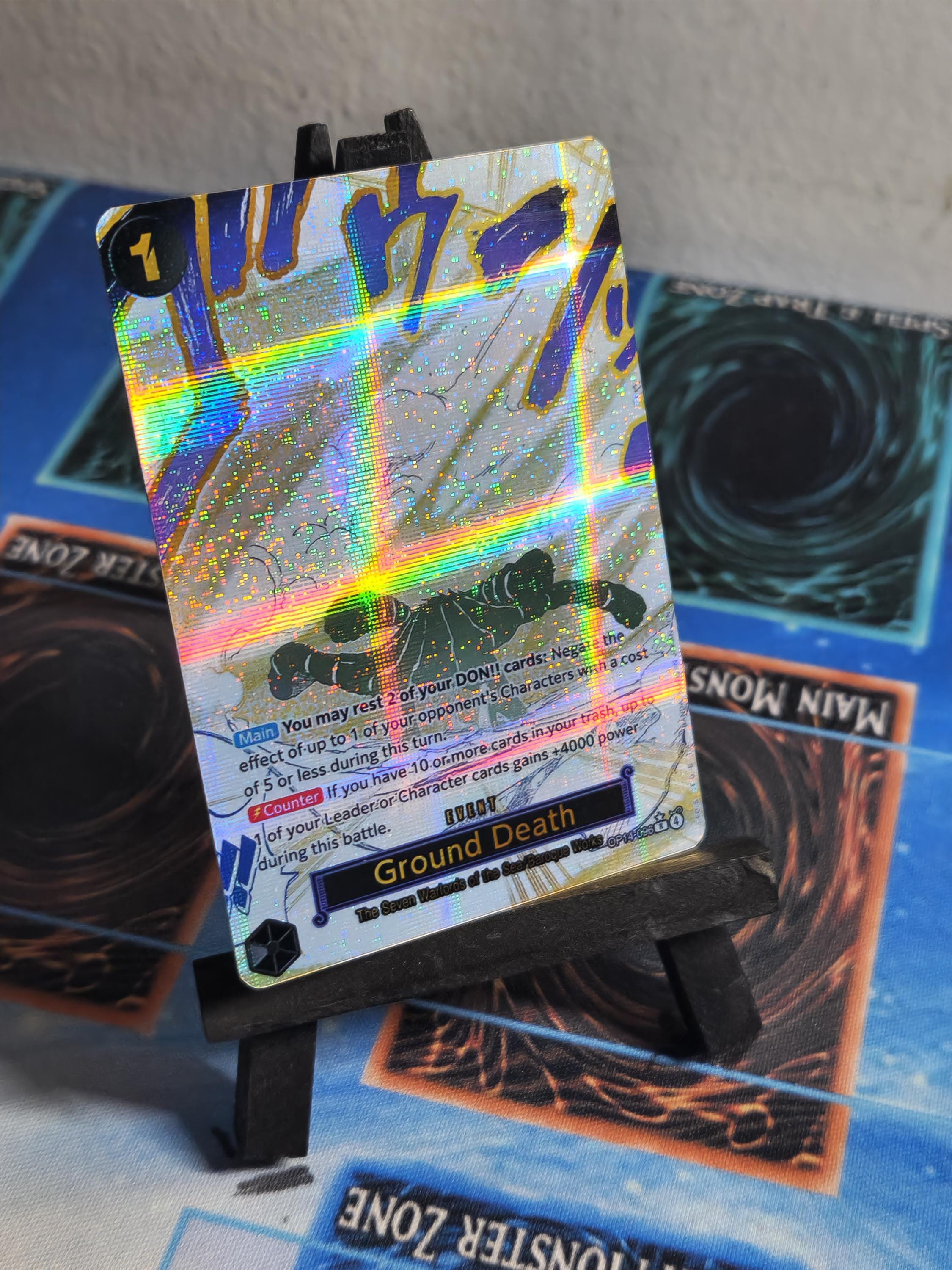 Ground Death alt art op14-096 One Piece proxy