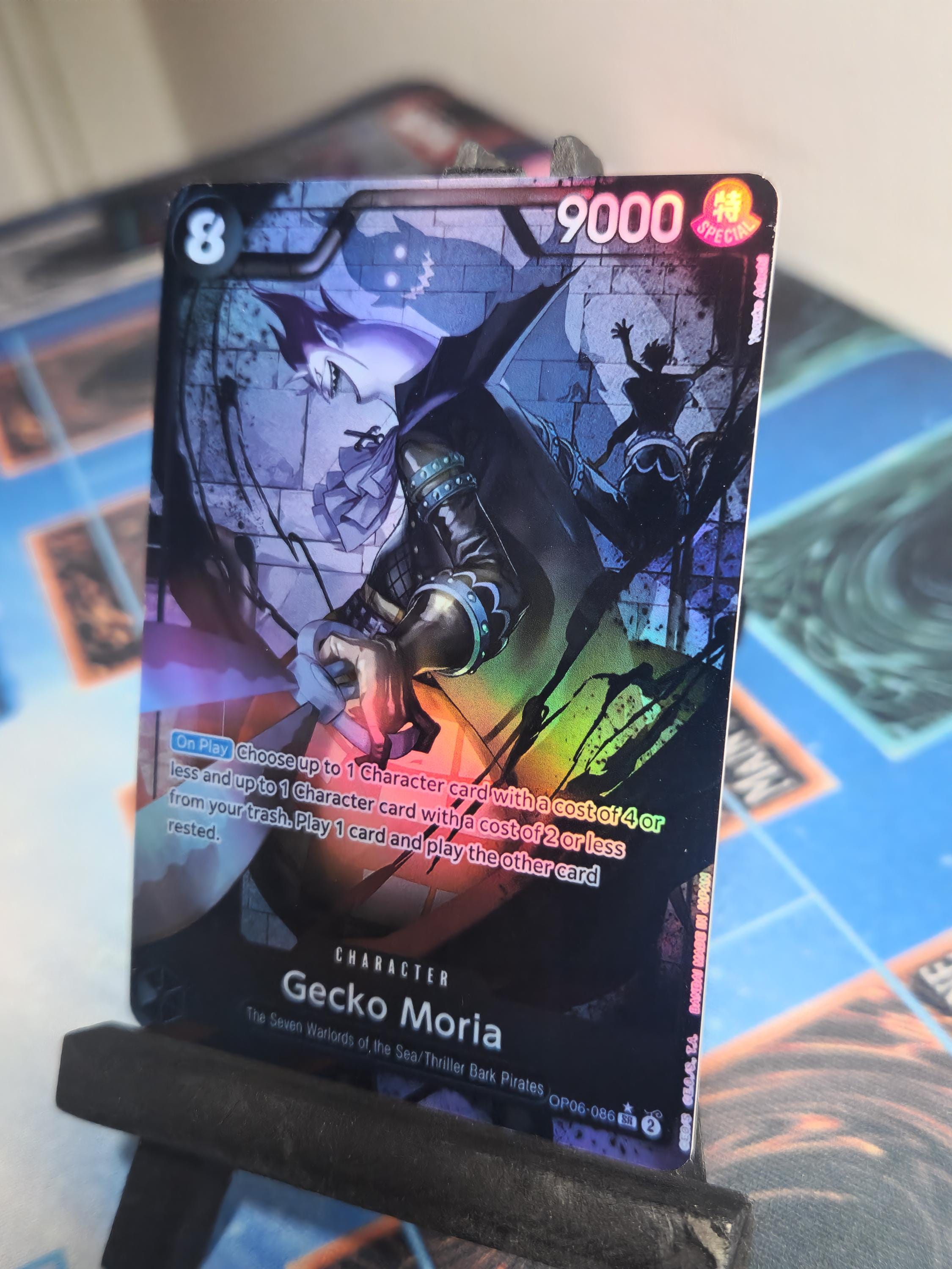 Gecko Moria alt art op06-086 One Piece Proxy