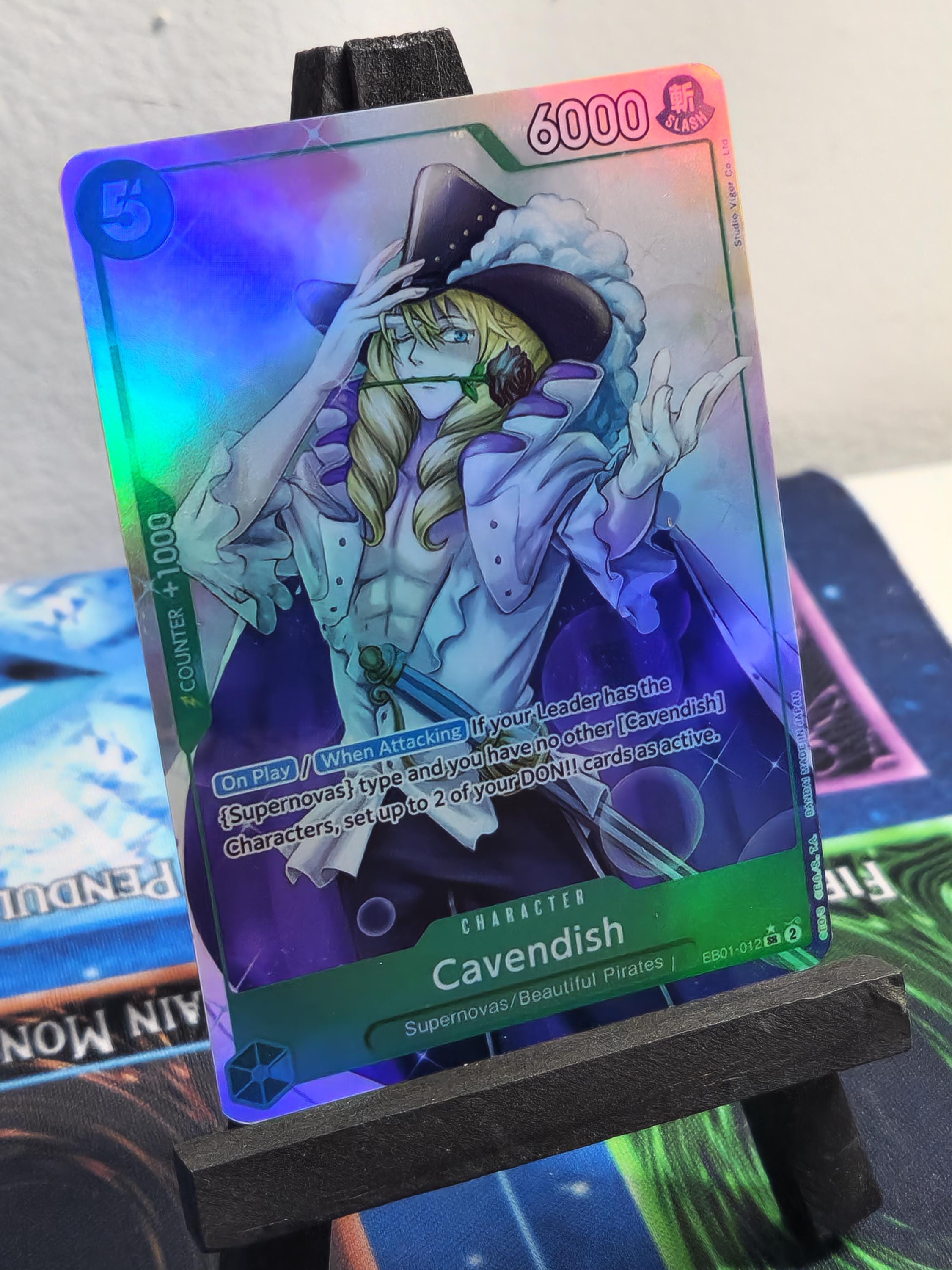 Cavendish alt art eb01-012 One Piece proxy