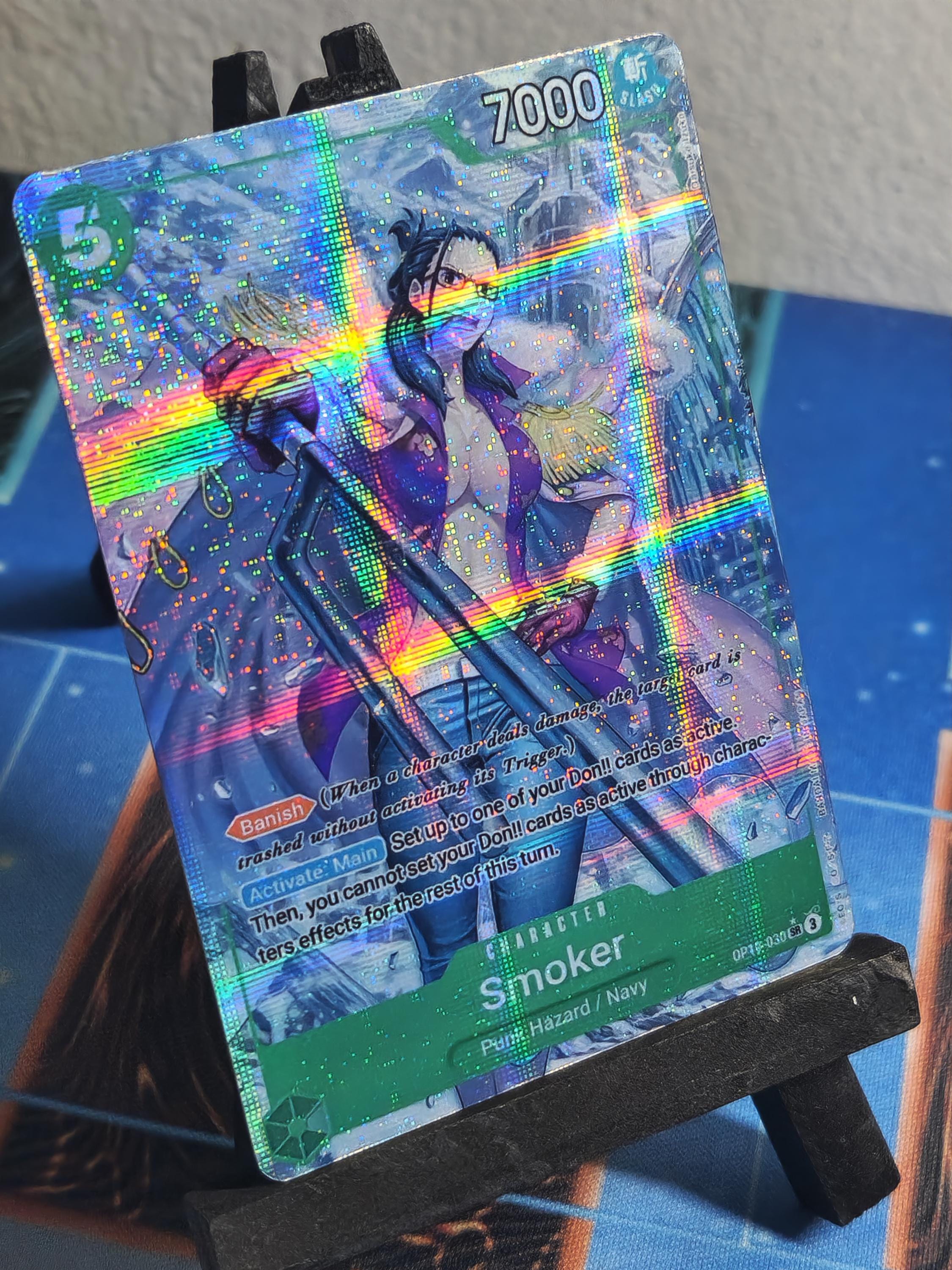 Smoker alt art  OP10-030 One Piece Proxy