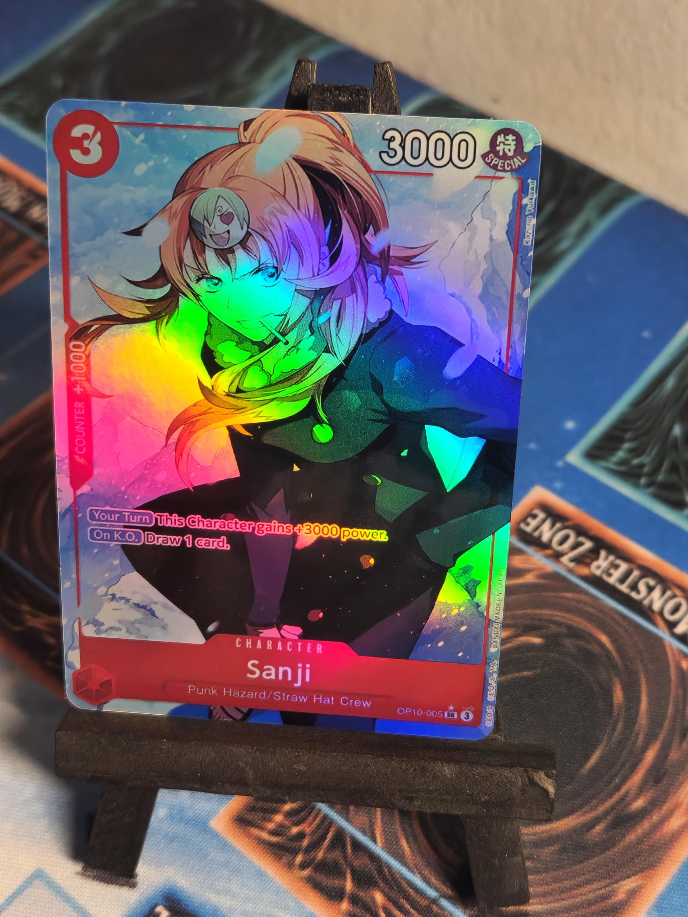 Sanji alt art OP10-005 One Piece Proxy Card