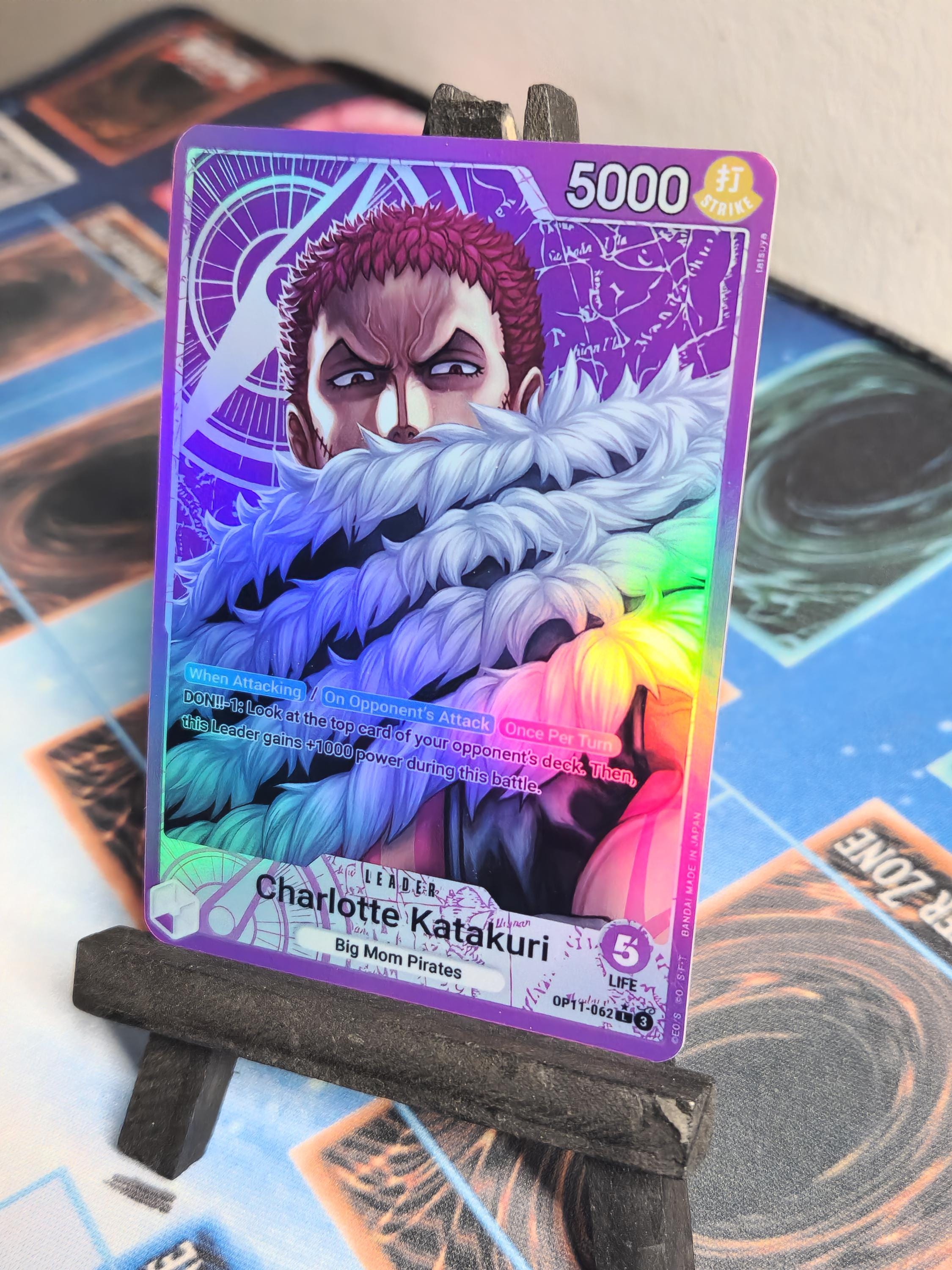 Charlotte Katakuri Leader Alt Art OP11-062 One Piece Proxy
