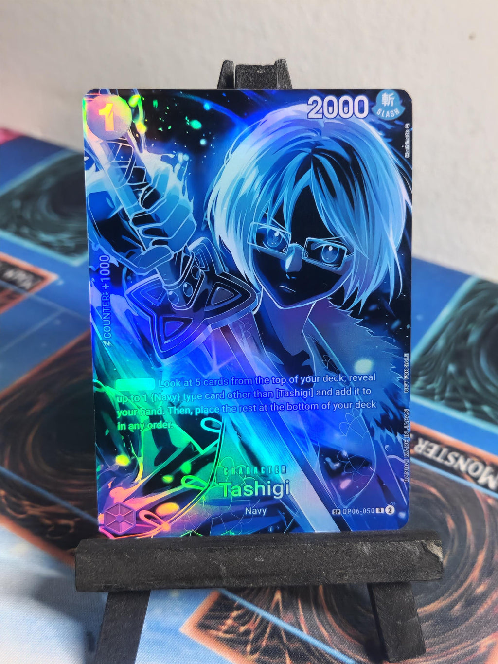 Tashigi SP alt art OP06-050 One Piece Proxy Card