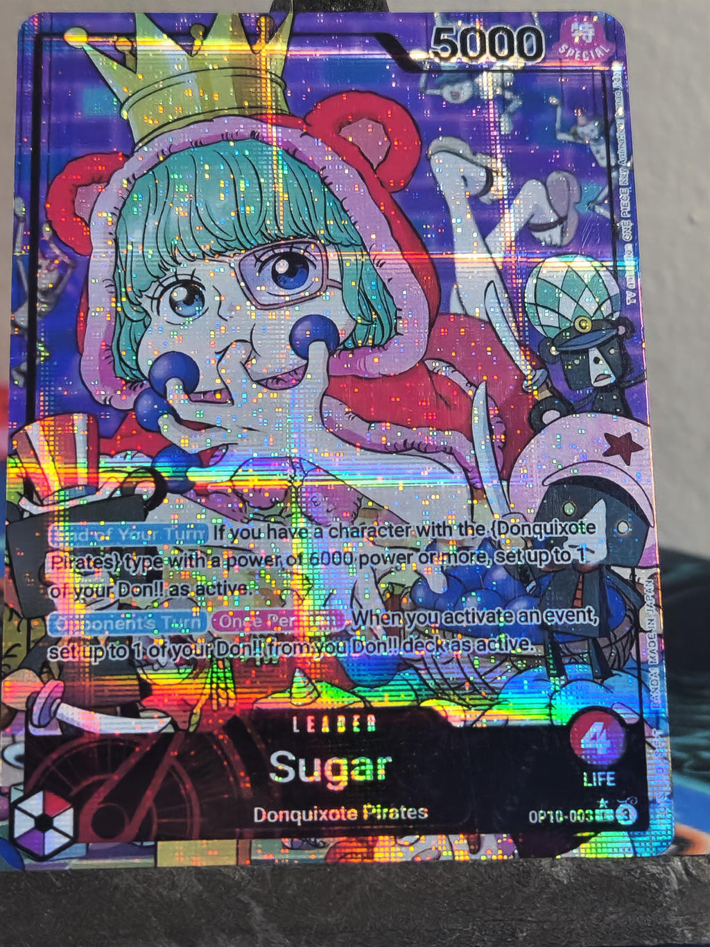 Sugar Leader alt art  OP10-003 One Piece Proxy Card