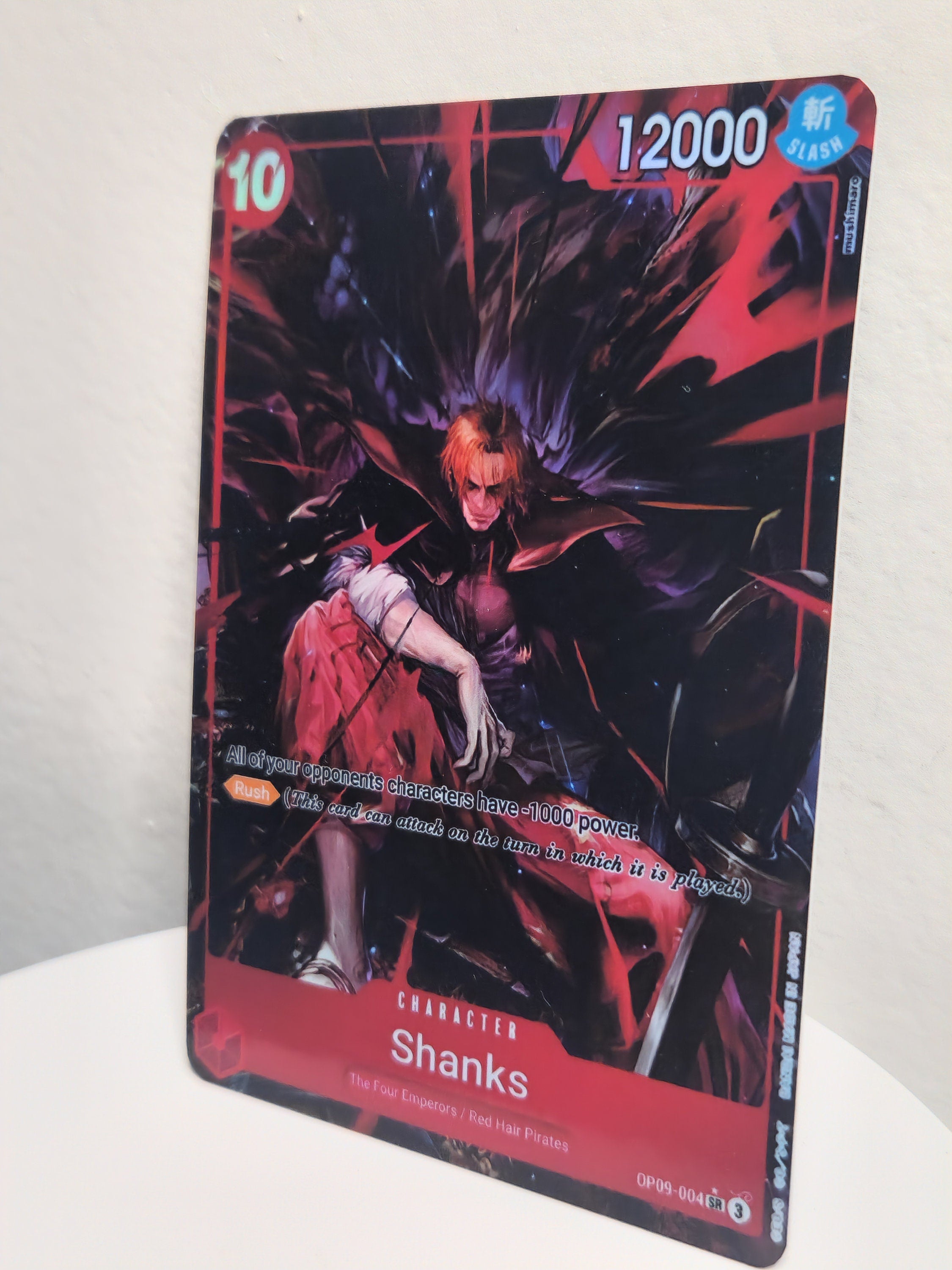 Shanks alt art op09-004 One Piece Proxy