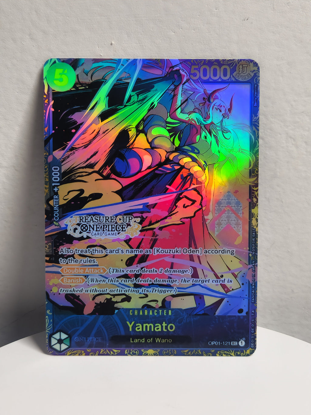 Yamato Treasure Cup alt art op01-121 One Piece Proxy