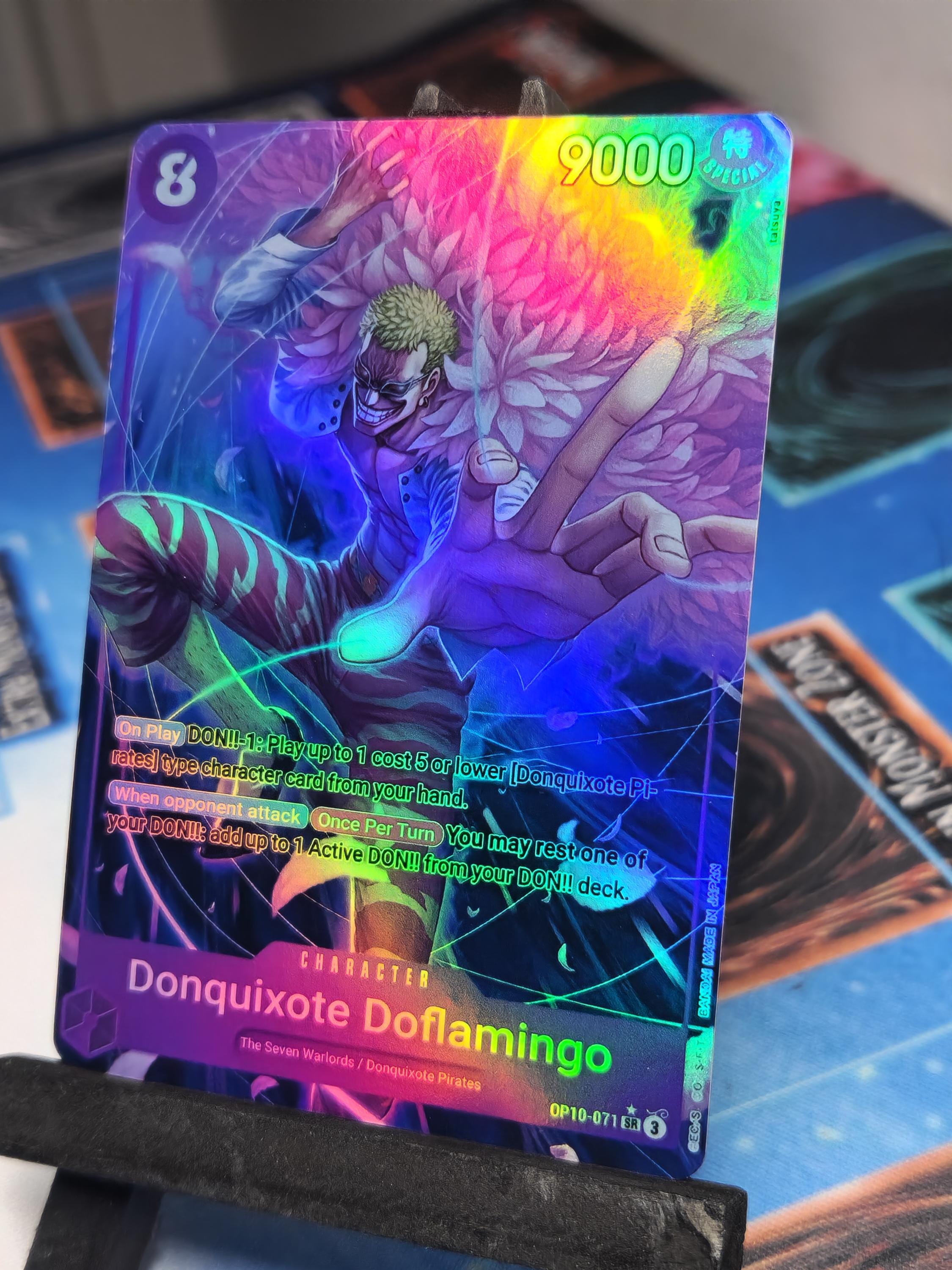 Donquixote Doflamingo alt art OP10-071 One Piece Proxy Card