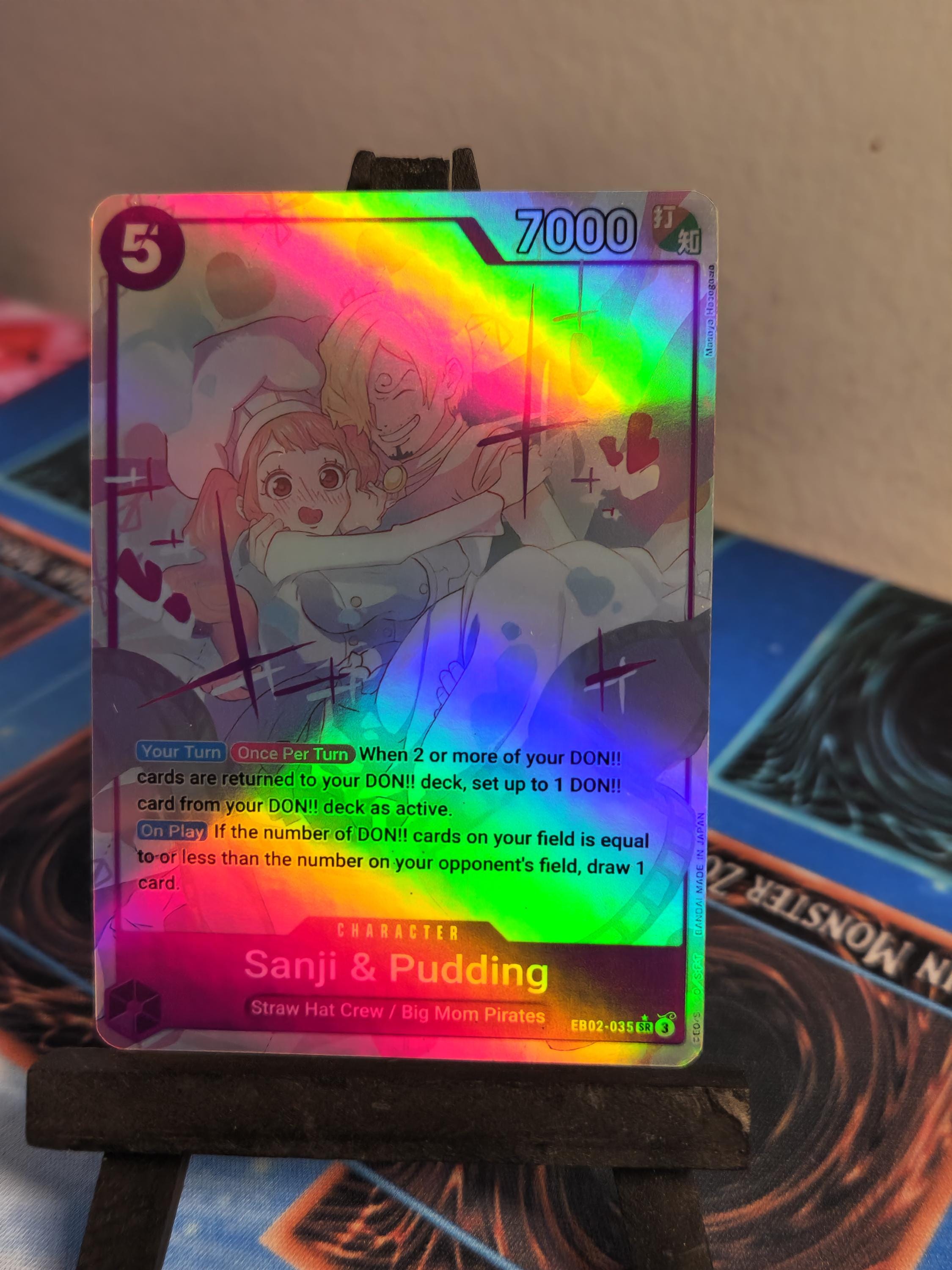 Sanji and Pudding alt art EB02-035 One Piece Proxy