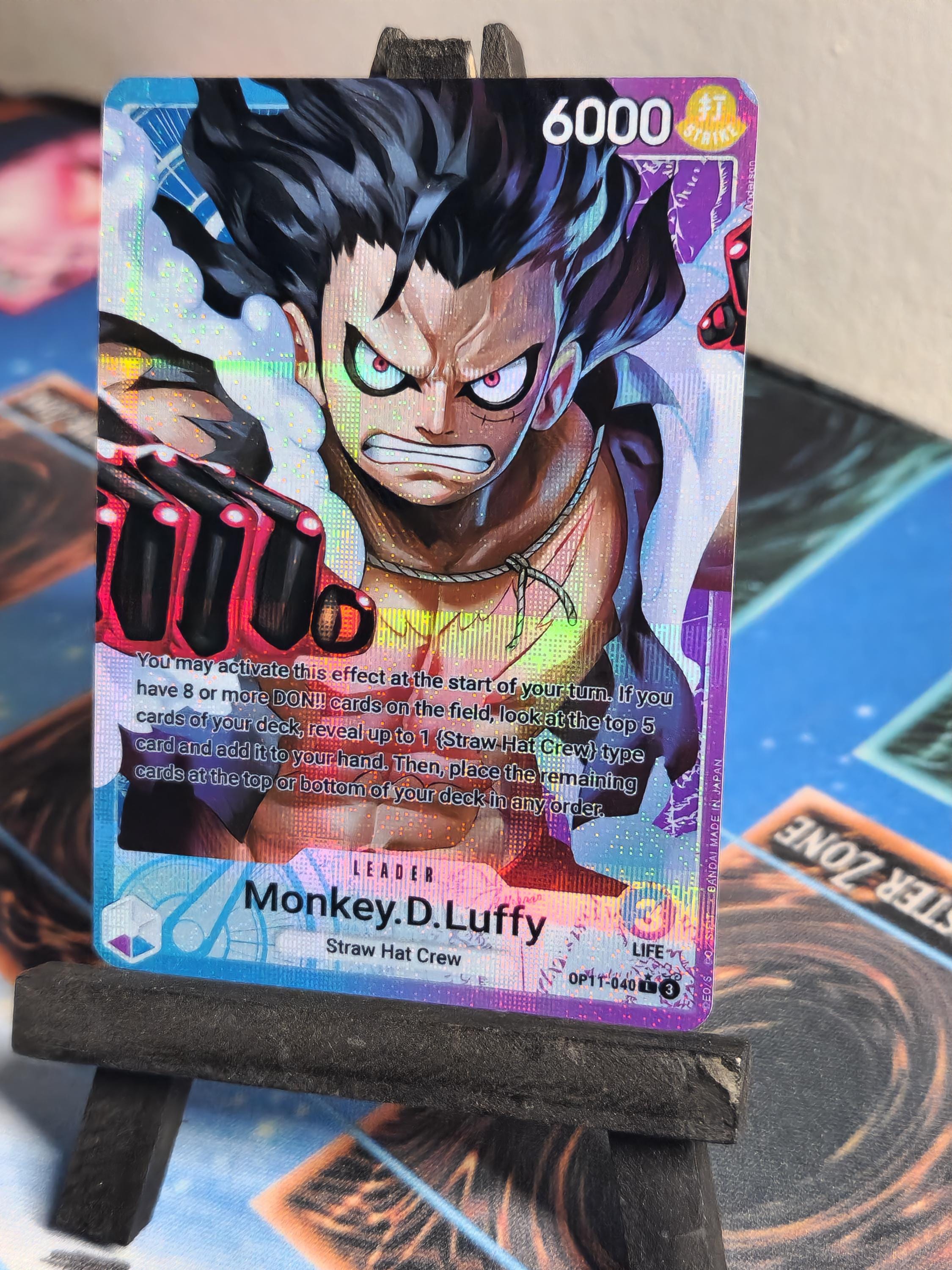 Monkey D Luffy Leader Alt Art OP11-040 One Piece Proxy