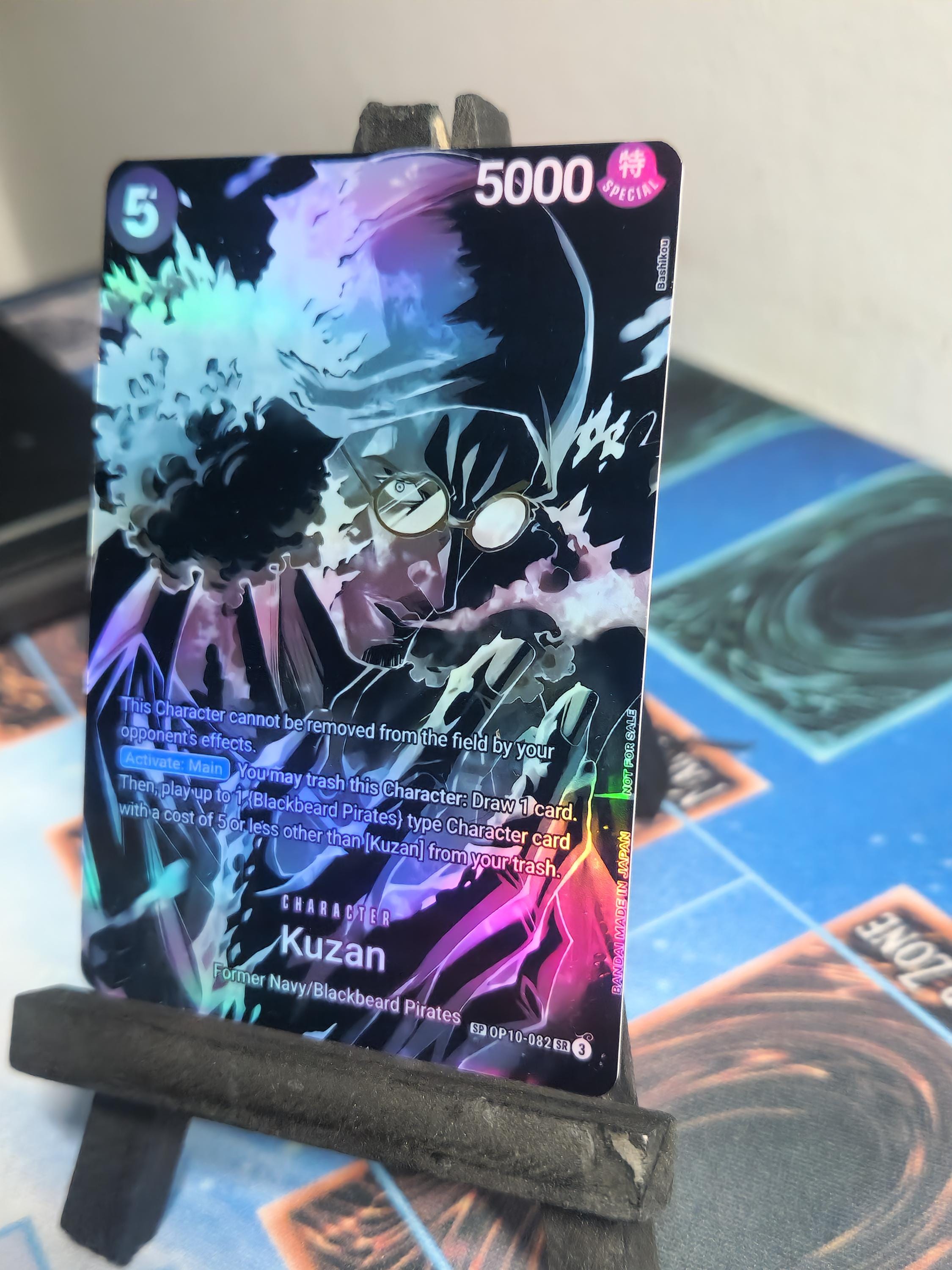 Kuzan SP alt art OP10-082 One Piece Proxy Card
