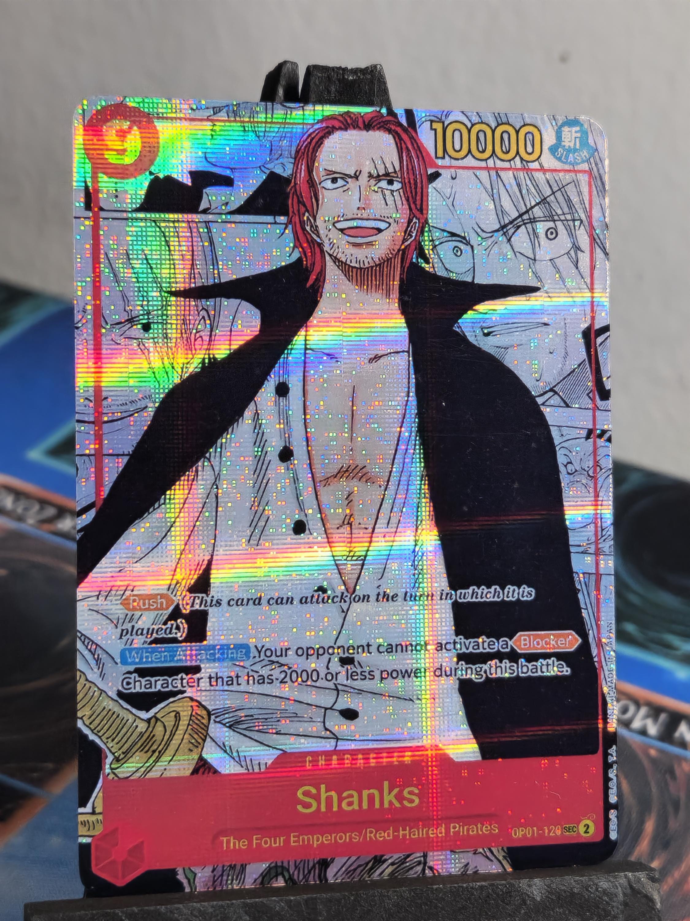 Shanks Manga Art op01-120 One Piece Proxy