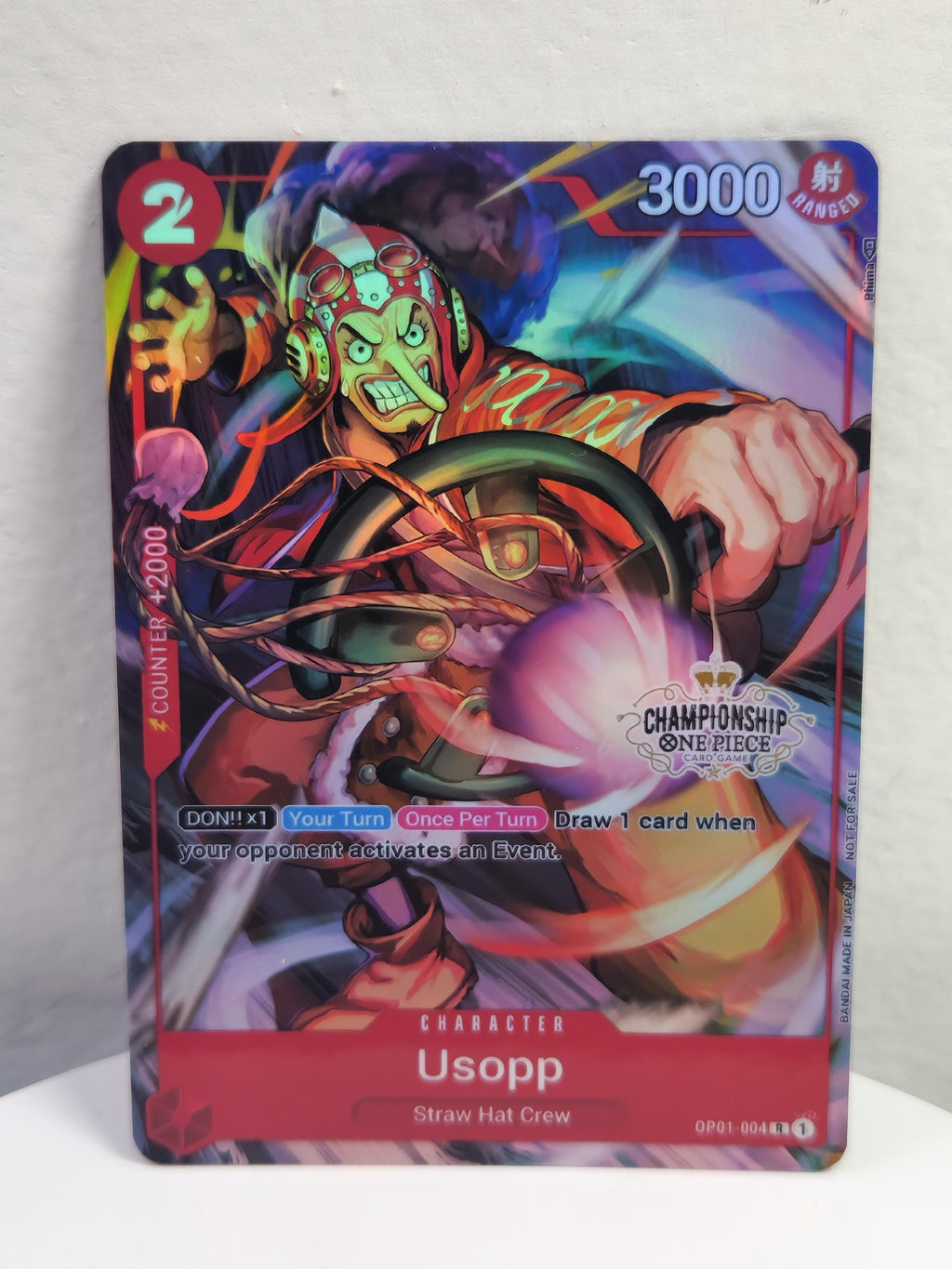 Usopp championship op01-004 One Piece Proxy