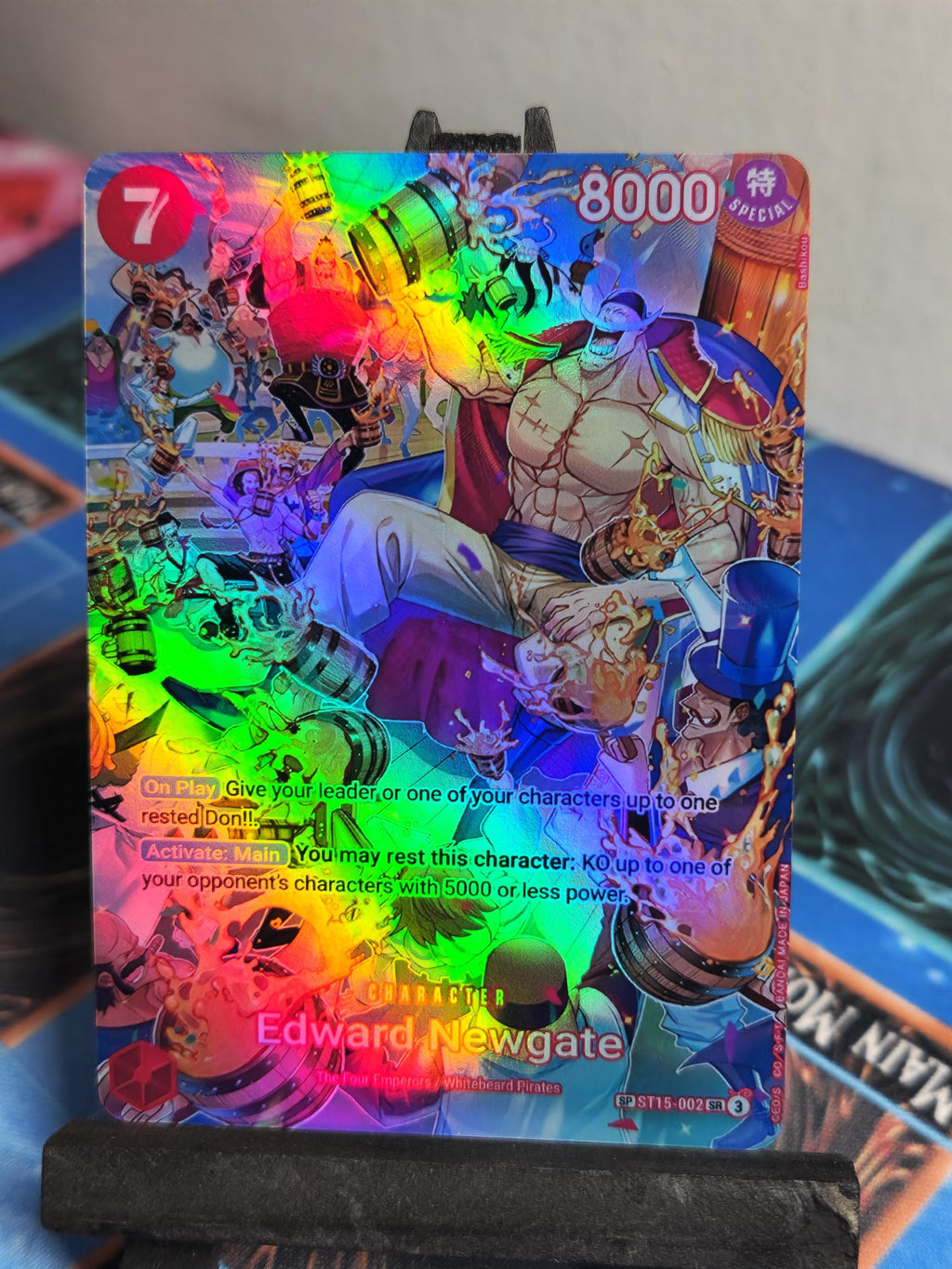 Edward Newgate SP alt art st15-002 One Piece Proxy Card