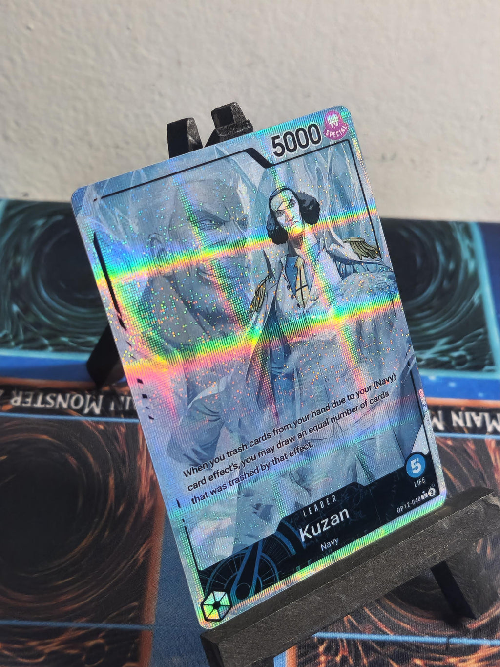 Kuzan Leader alt art op12-040 One Piece proxy