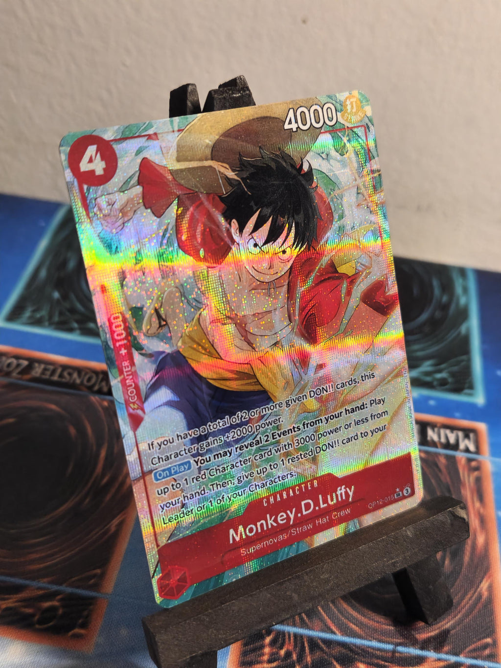 Monkey D Luffy alt art op12-015 One Piece proxy