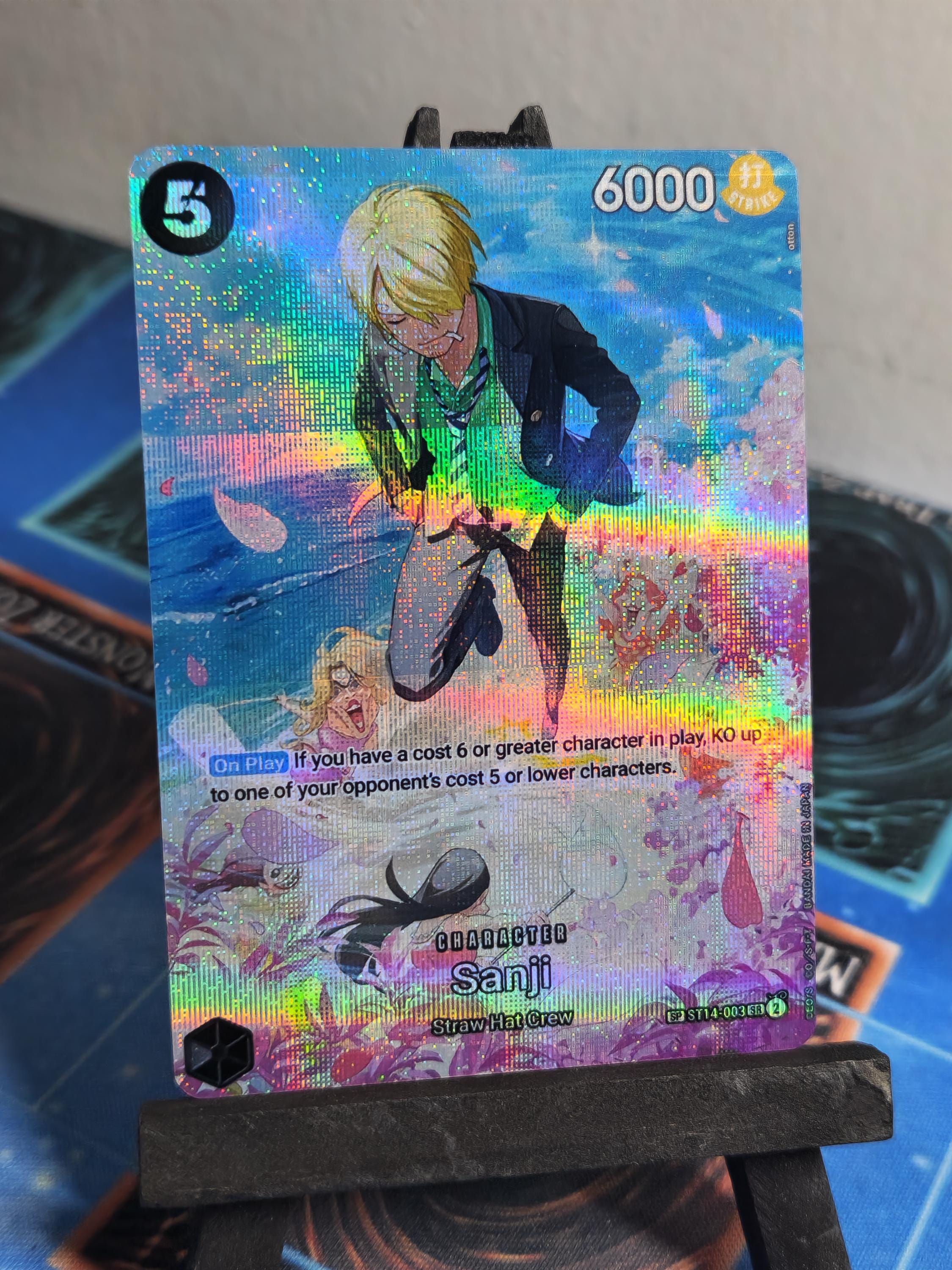 Sanji SP alt art st14-003 One Piece Proxy Card
