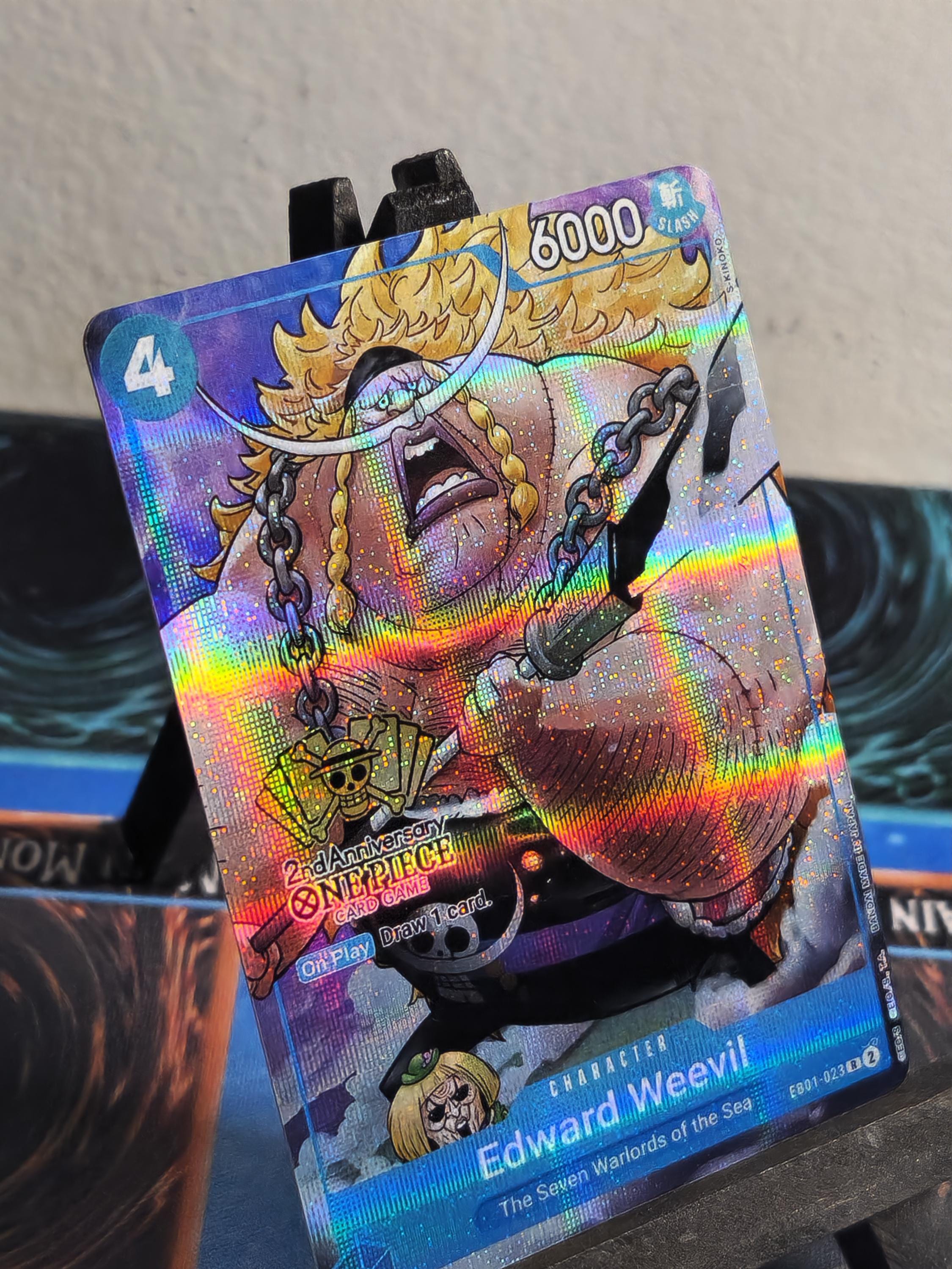 Edward Weevil 2nd Anniversary alt art eb01-0 23One Piece proxy