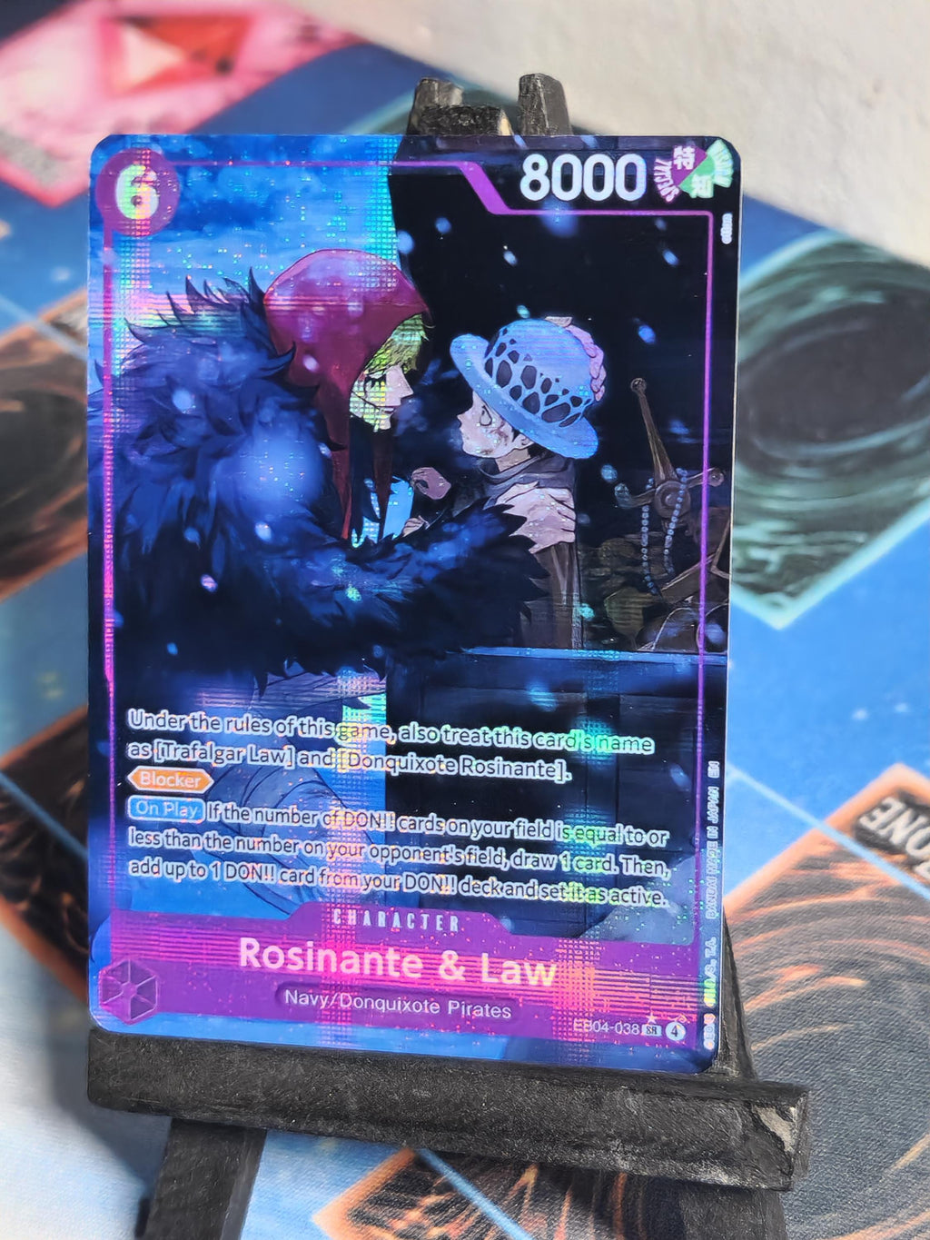 Rosinante & Law alt art EB04-038 One Piece proxy