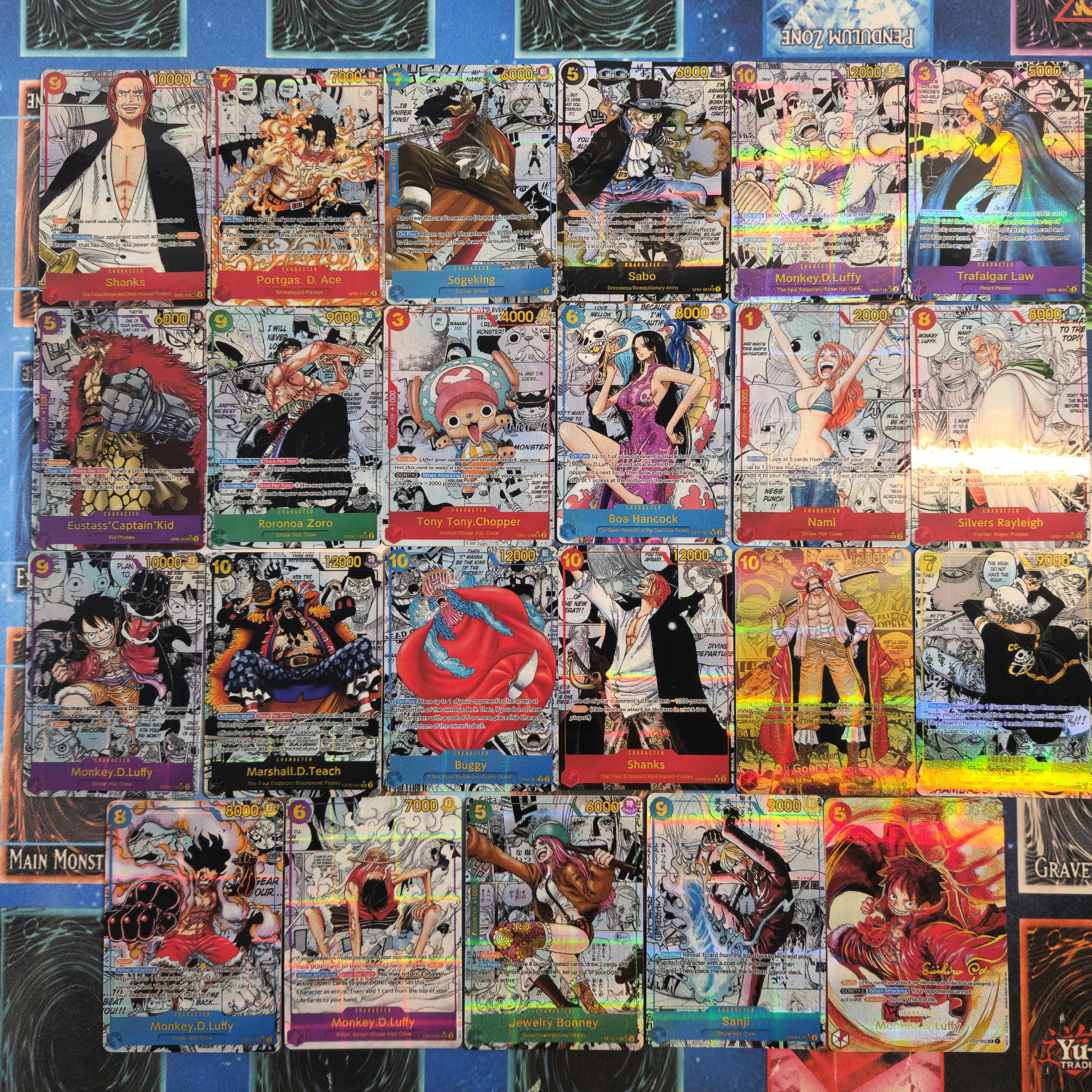 One Piece Manga Art Cards OP01-OP12 Read Description for Set Options