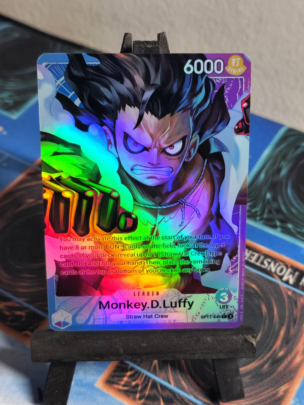 Monkey D Luffy Leader Alt Art OP11-040 One Piece Proxy