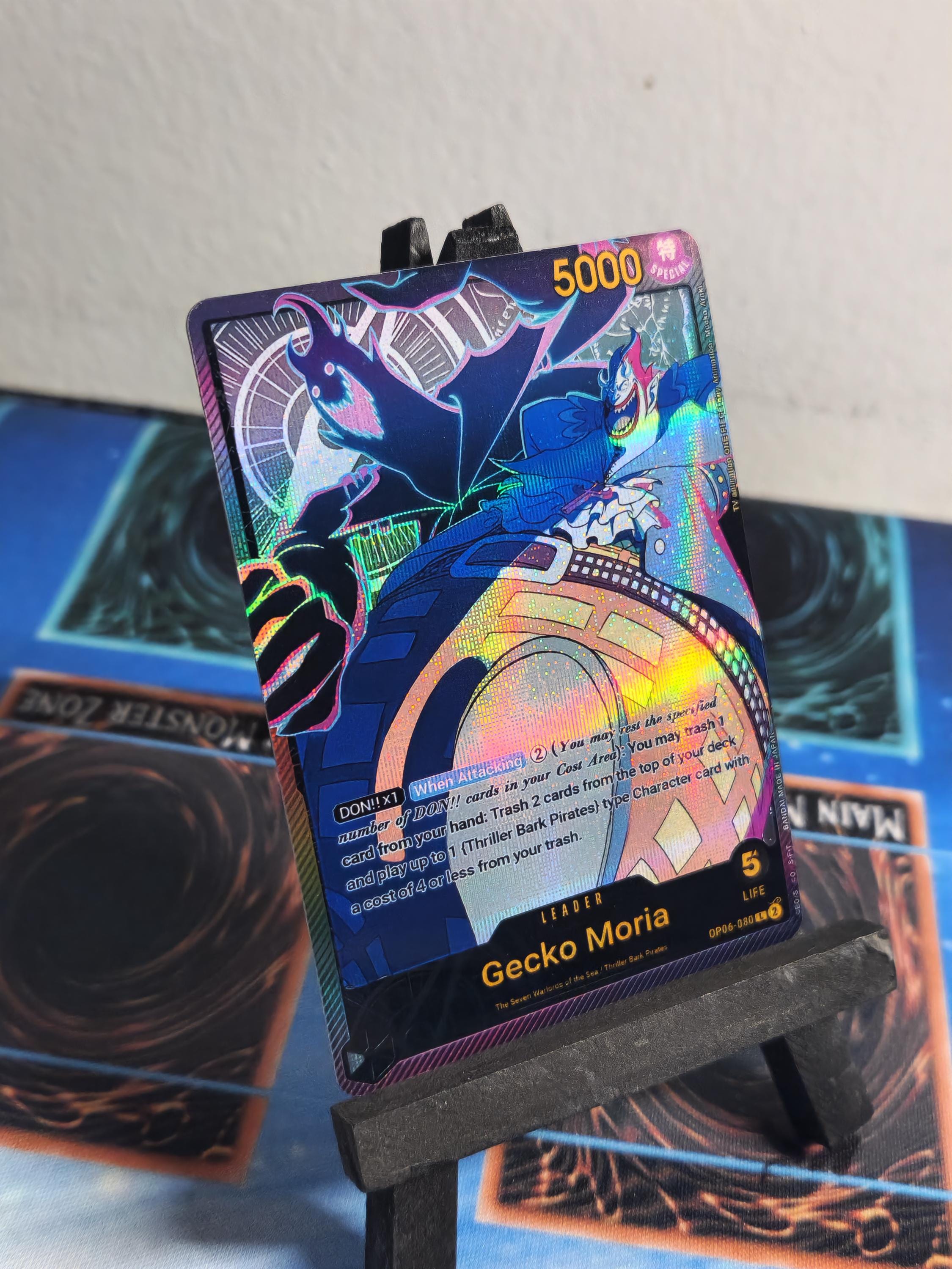 Gecko Moria Leader EB02 OP06-080 One Piece Proxy