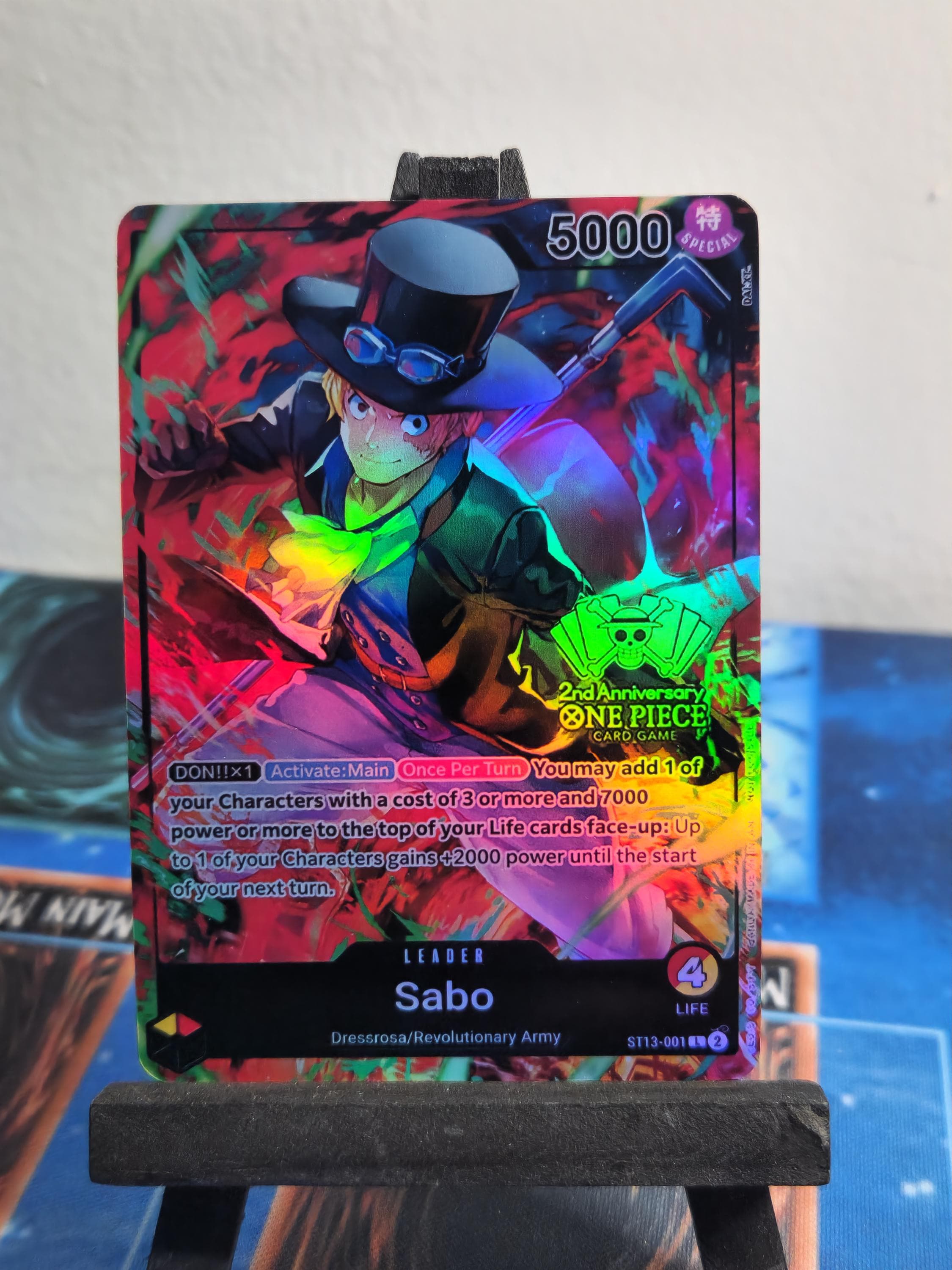 Sabo Leader 2nd Anniversary ST13-001 One Piece Proxy