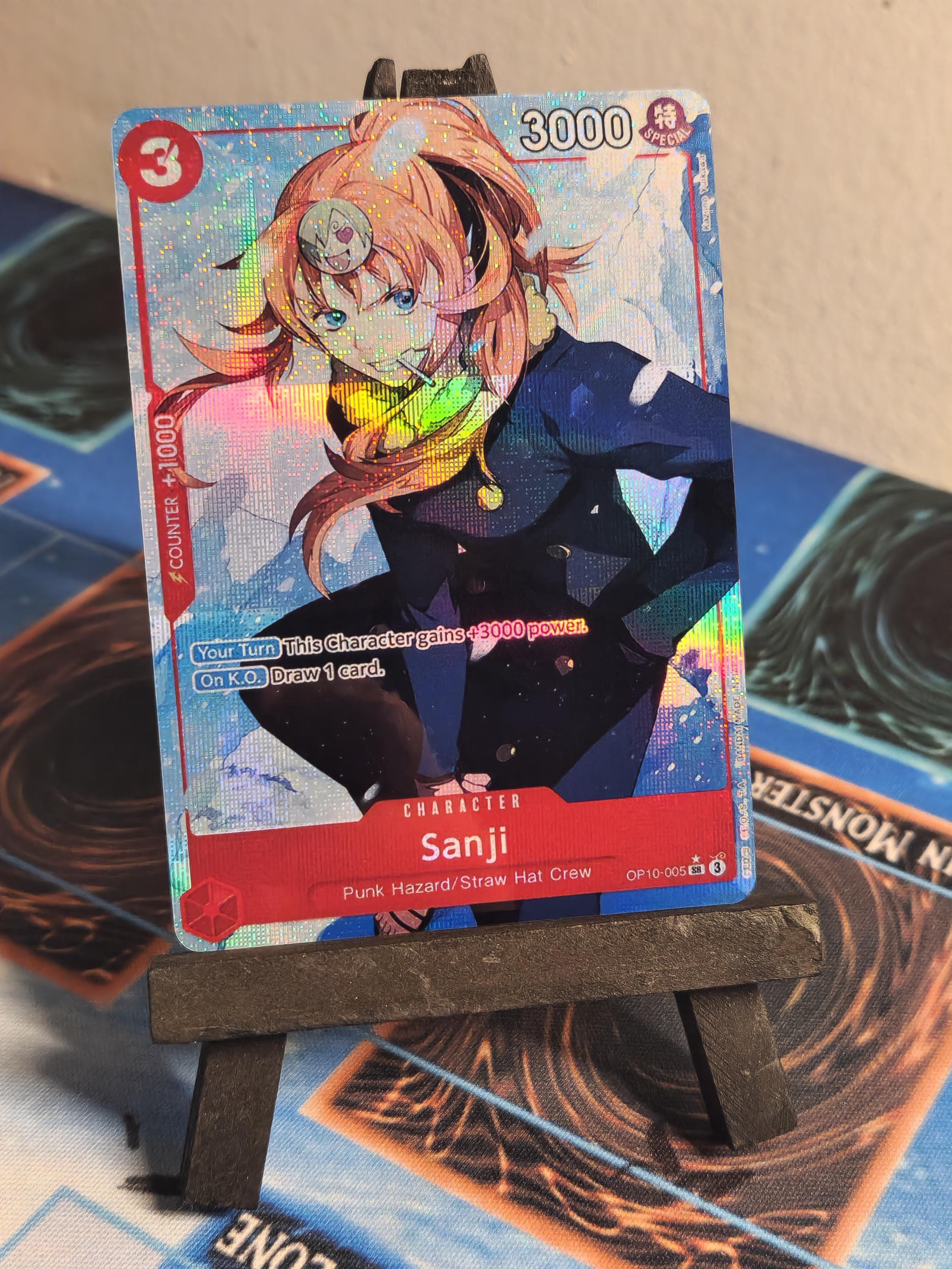 Sanji alt art OP10-005 One Piece Proxy Card