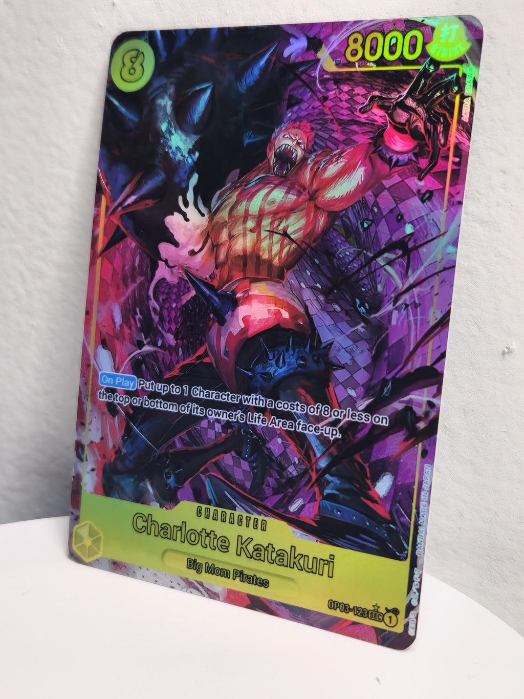 Charlotte Katakuri PRB01 alt art op03-123 One Piece Proxy