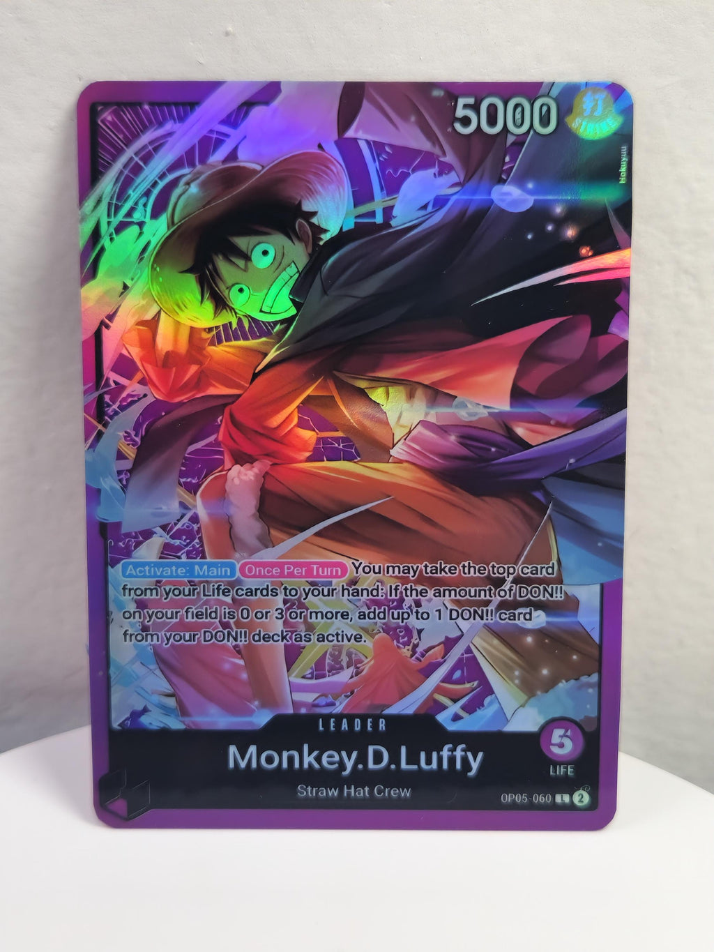 Monkey D Luffy Leader Promo op05-060 One Piece Proxy