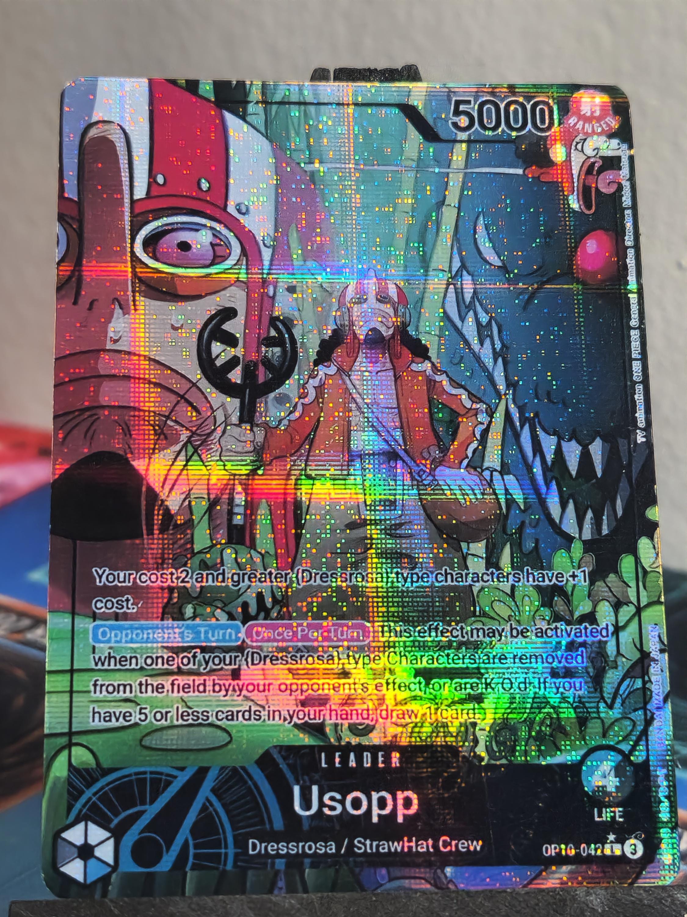 Usopp Leader alt art OP10-042 One Piece Proxy
